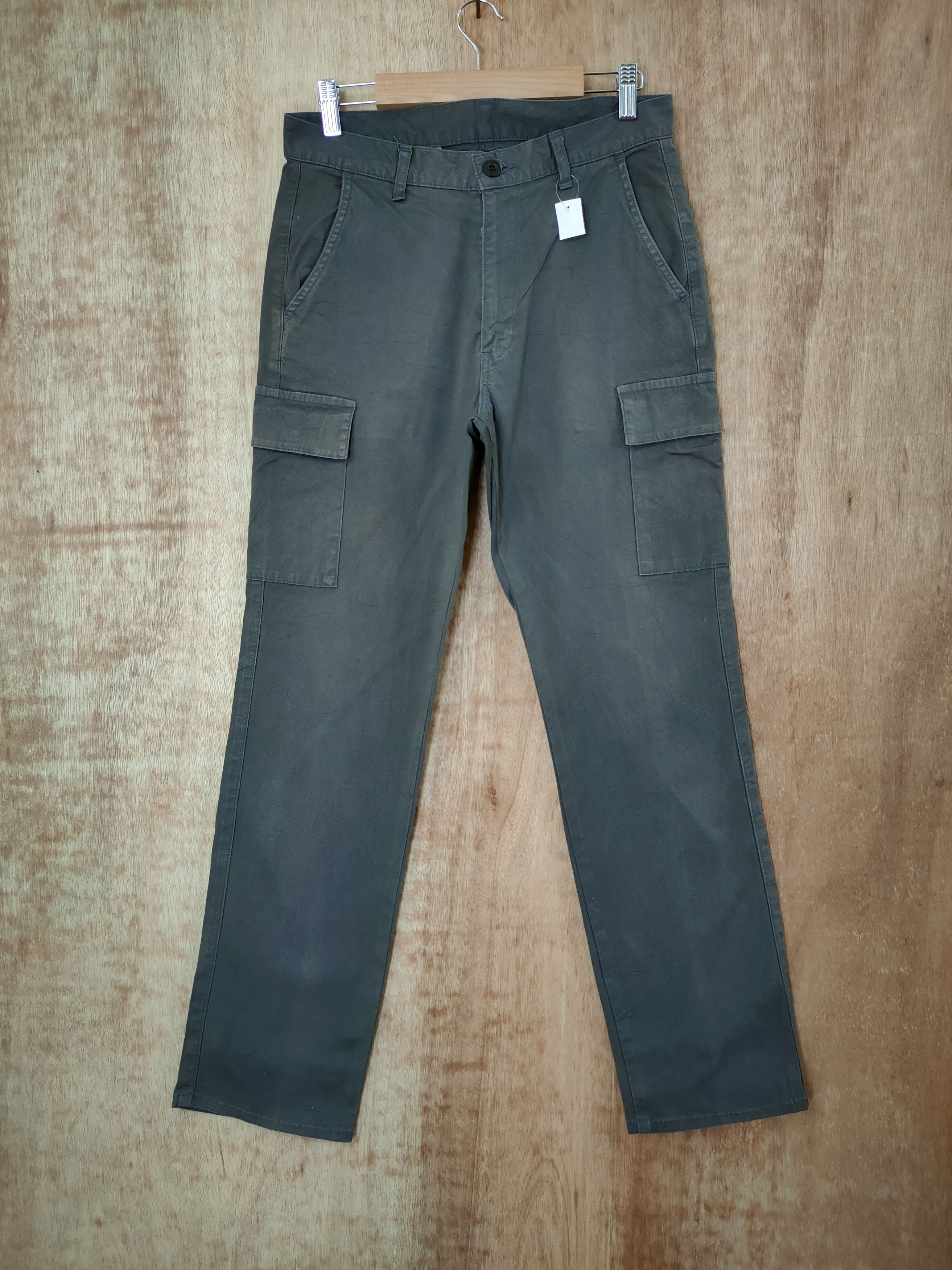 Global Work DLL Global Work utility multi pocket cargo pants #46-418 Size US 30 / EU 46 - 1 Thumbnail