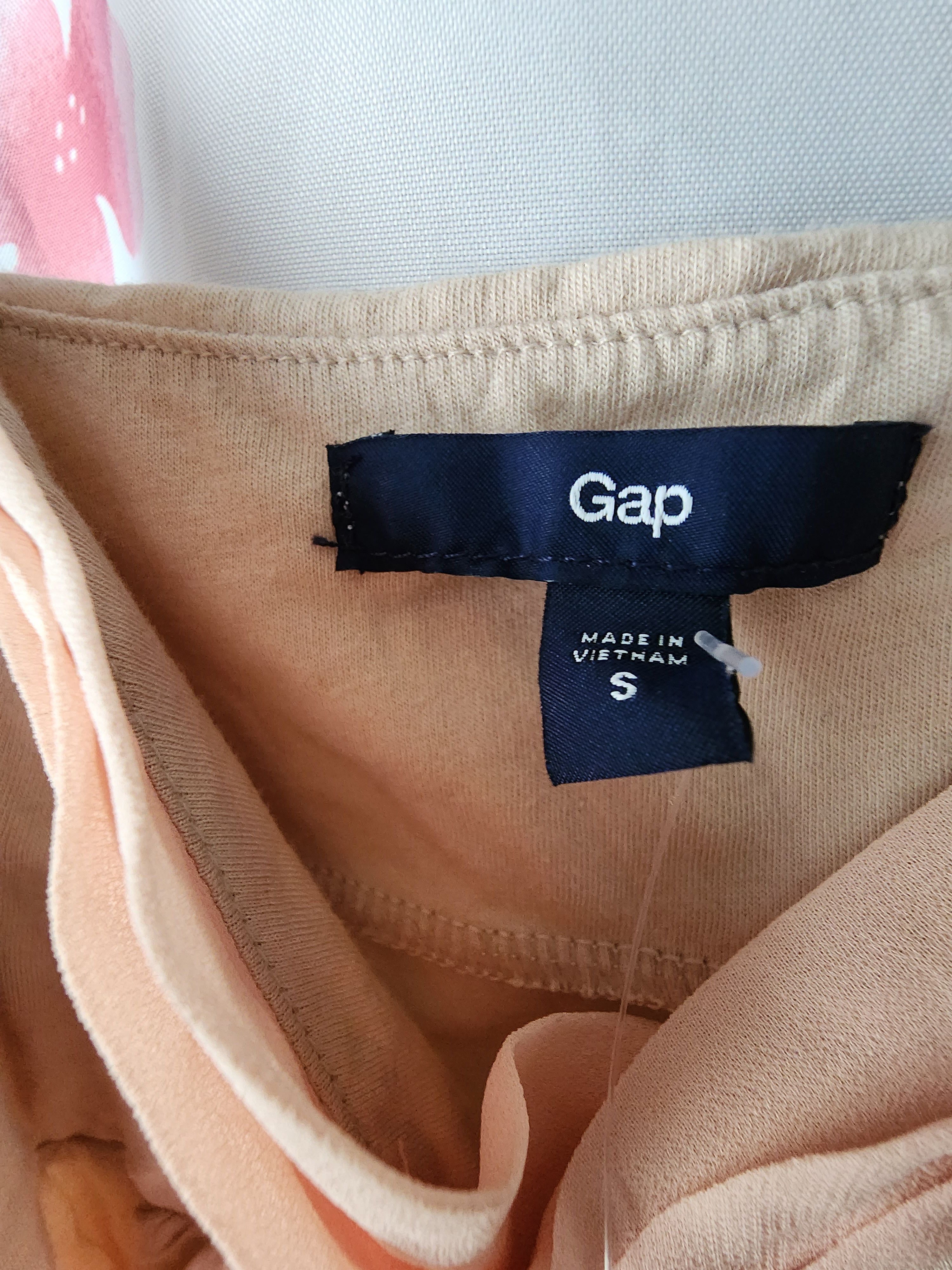 Gap NWT GAP Women's Pink Front Woven Trim Cami Size S Size S / US 4 / IT 40 - 2 Thumbnail