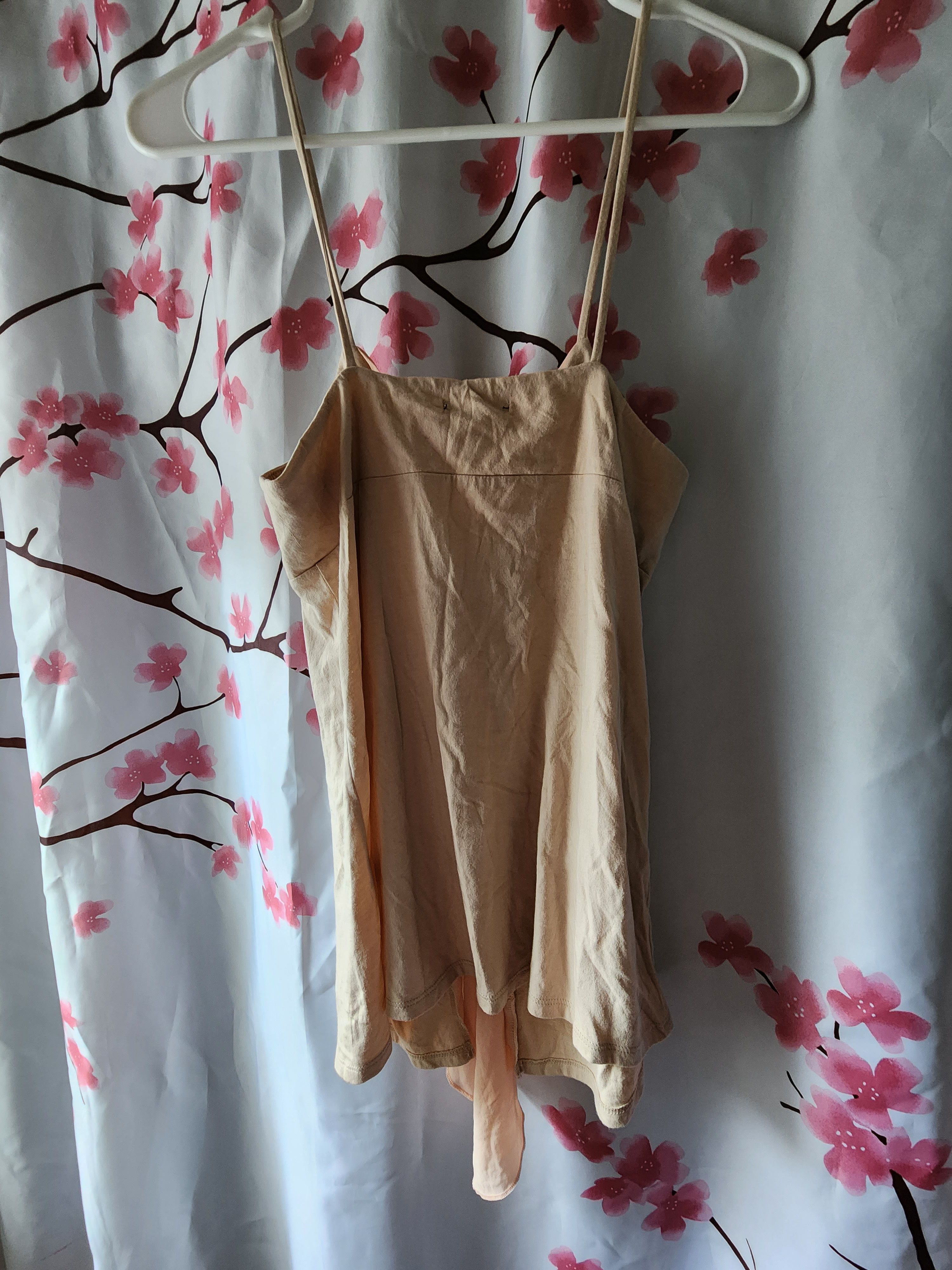 Gap NWT GAP Women's Pink Front Woven Trim Cami Size S Size S / US 4 / IT 40 - 3 Thumbnail
