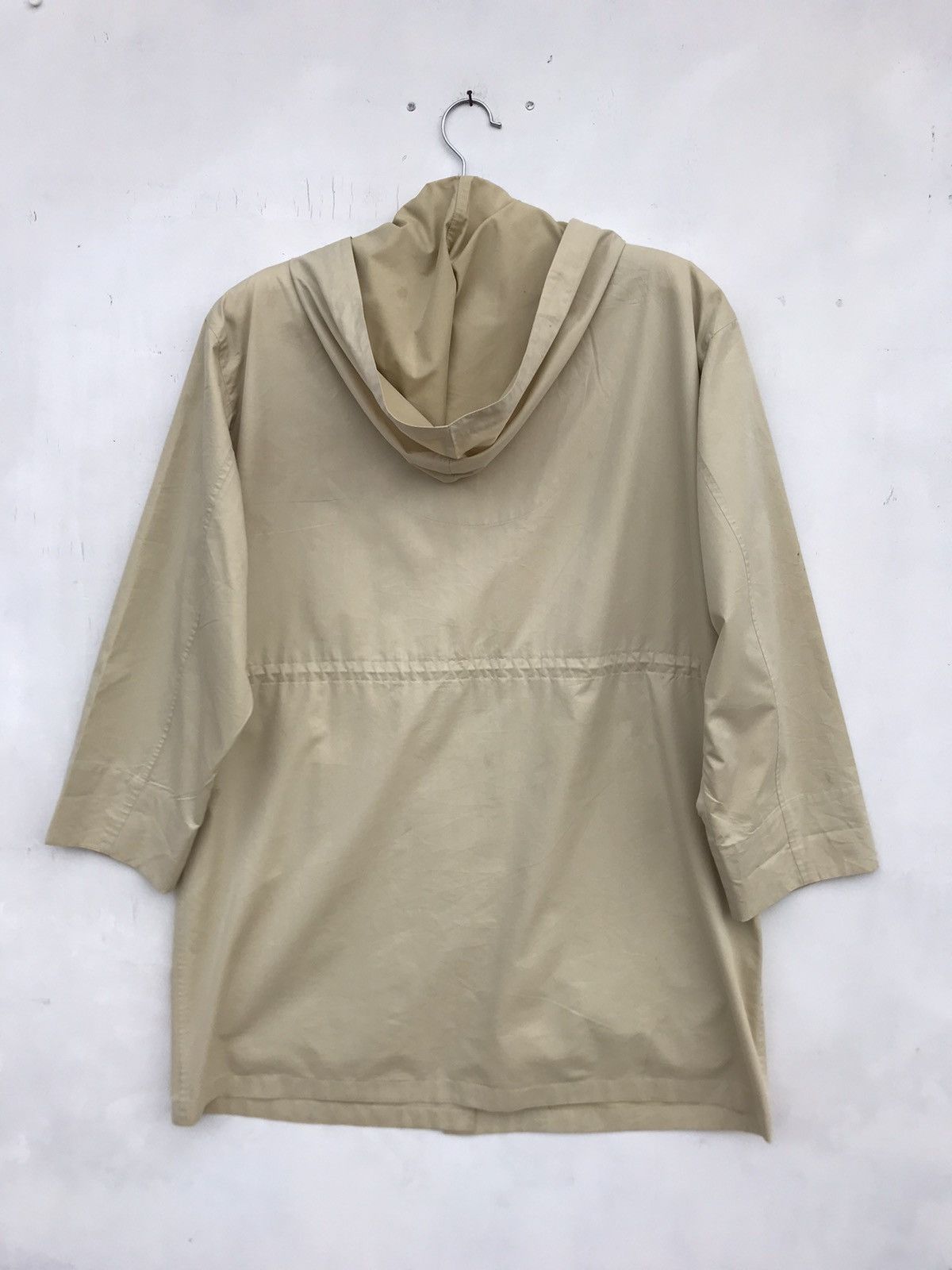Burberry Vintage Burberry Hooded Beige Coat Nova Check Jacket Size US L / EU 52-54 / 3 - 2 Thumbnail