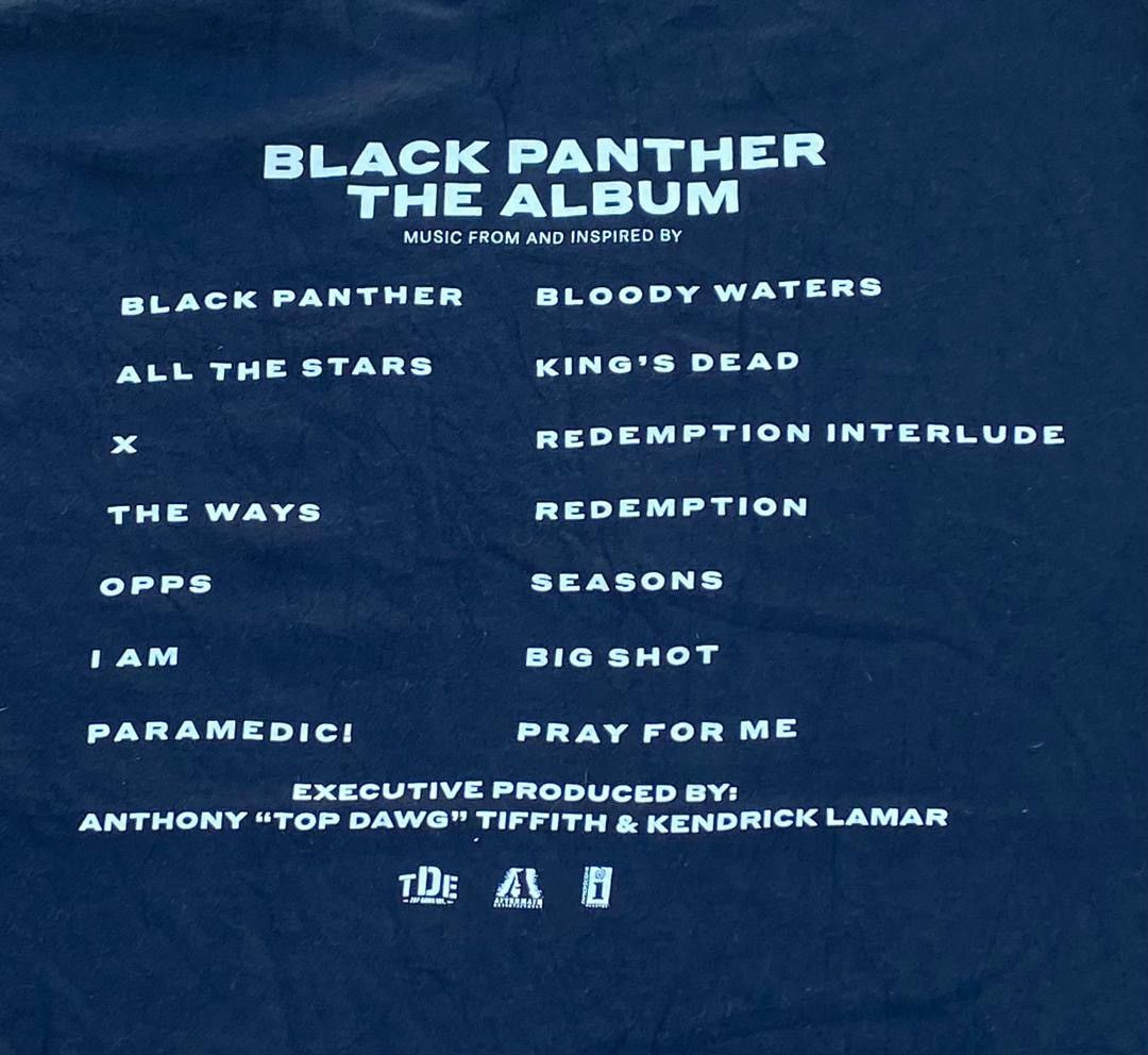 Vintage vintage tee black panther B18 Size US L / EU 52-54 / 3 - 4 Thumbnail