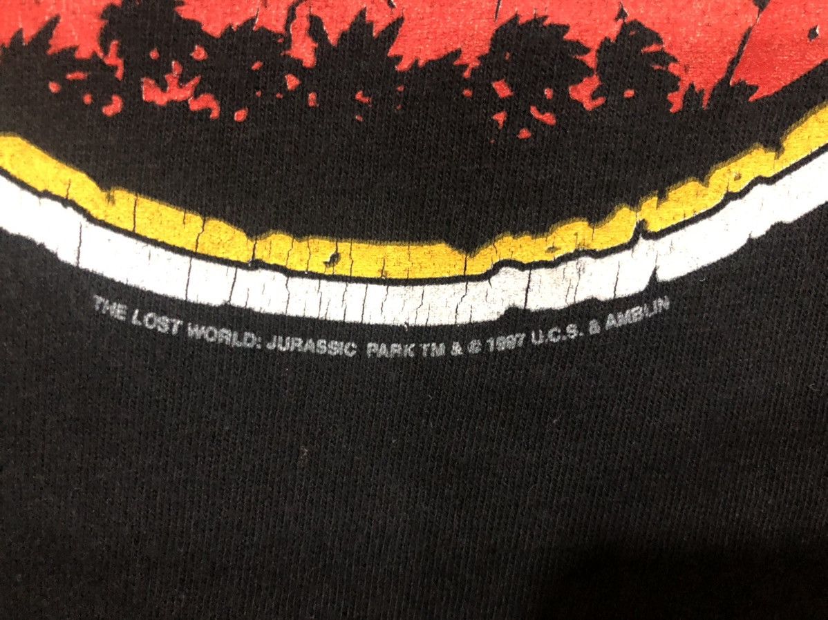 Vintage Vintage 90s Jurassic Park Movie Tee Size US XL / EU 56 / 4 - 3 Thumbnail