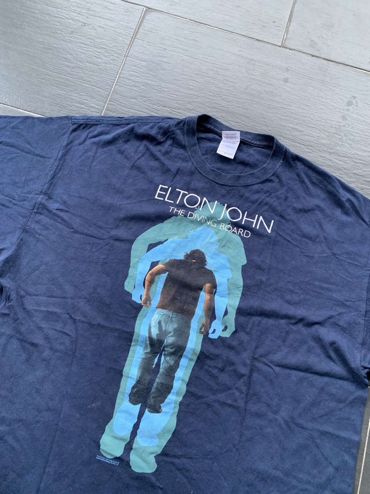 Band Tees × Vintage ©2013 Elton John T- Shirt Size US XXL / EU 58 / 5 - 4 Thumbnail