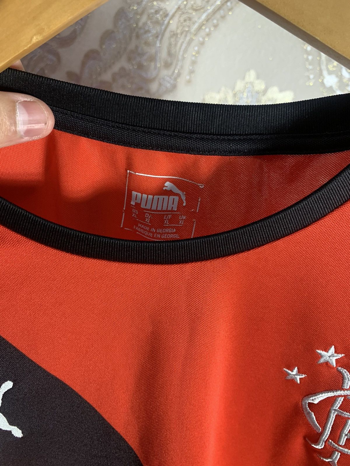 Puma Vintage Puma FC Rangers Long Sleeve Soccer Jersey Y2K Drill Size US XL / EU 56 / 4 - 8 Thumbnail