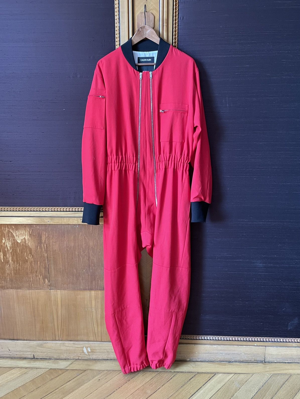 FW18 Oversized Red Fireworker Jumpsuit 1of1