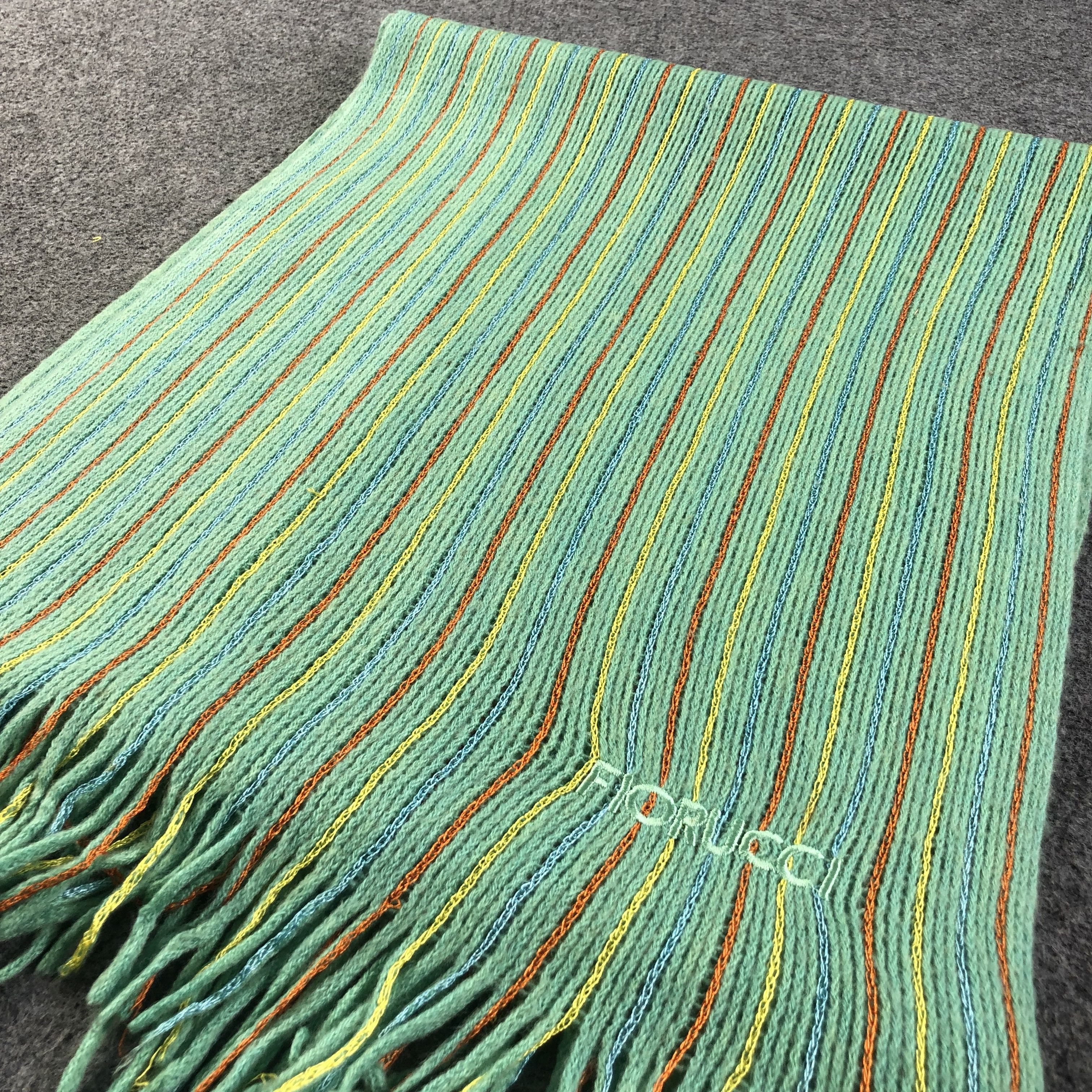 Fiorucci Fiorucci Knit Wool Scarf Muffler V1171 Size ONE SIZE - 2 Thumbnail
