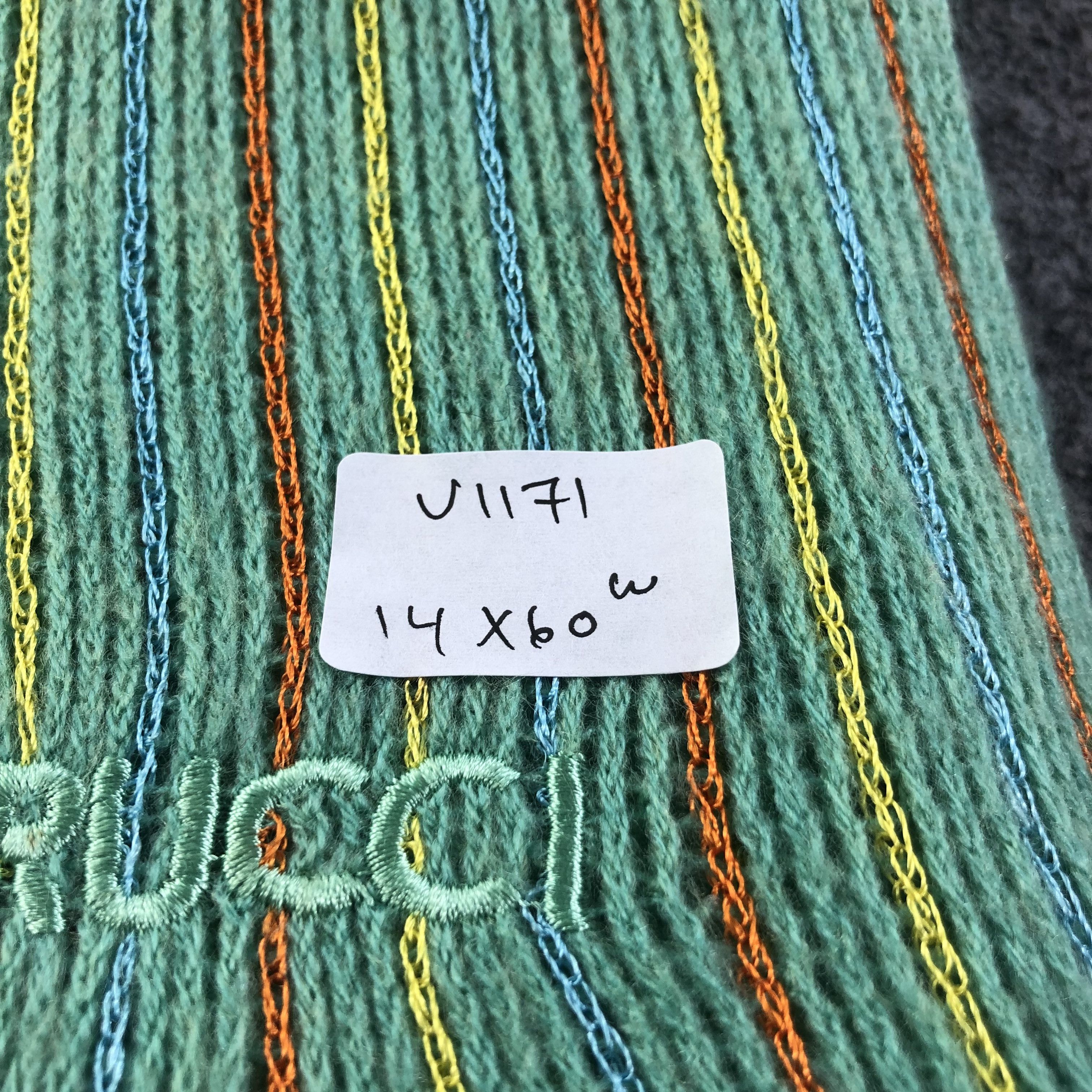 Fiorucci Fiorucci Knit Wool Scarf Muffler V1171 Size ONE SIZE - 14 Thumbnail