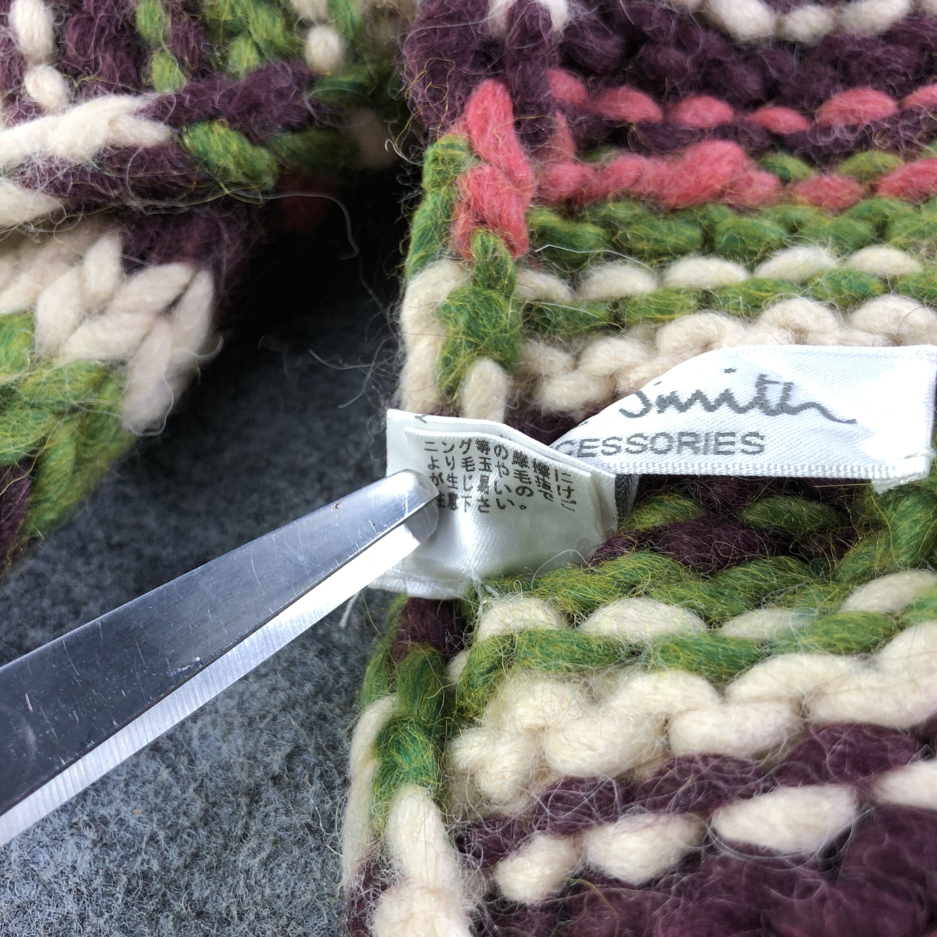 Paul Smith Paul Smith Knit Long Wool Scarf Muffler V1316 Size ONE SIZE - 7 Thumbnail