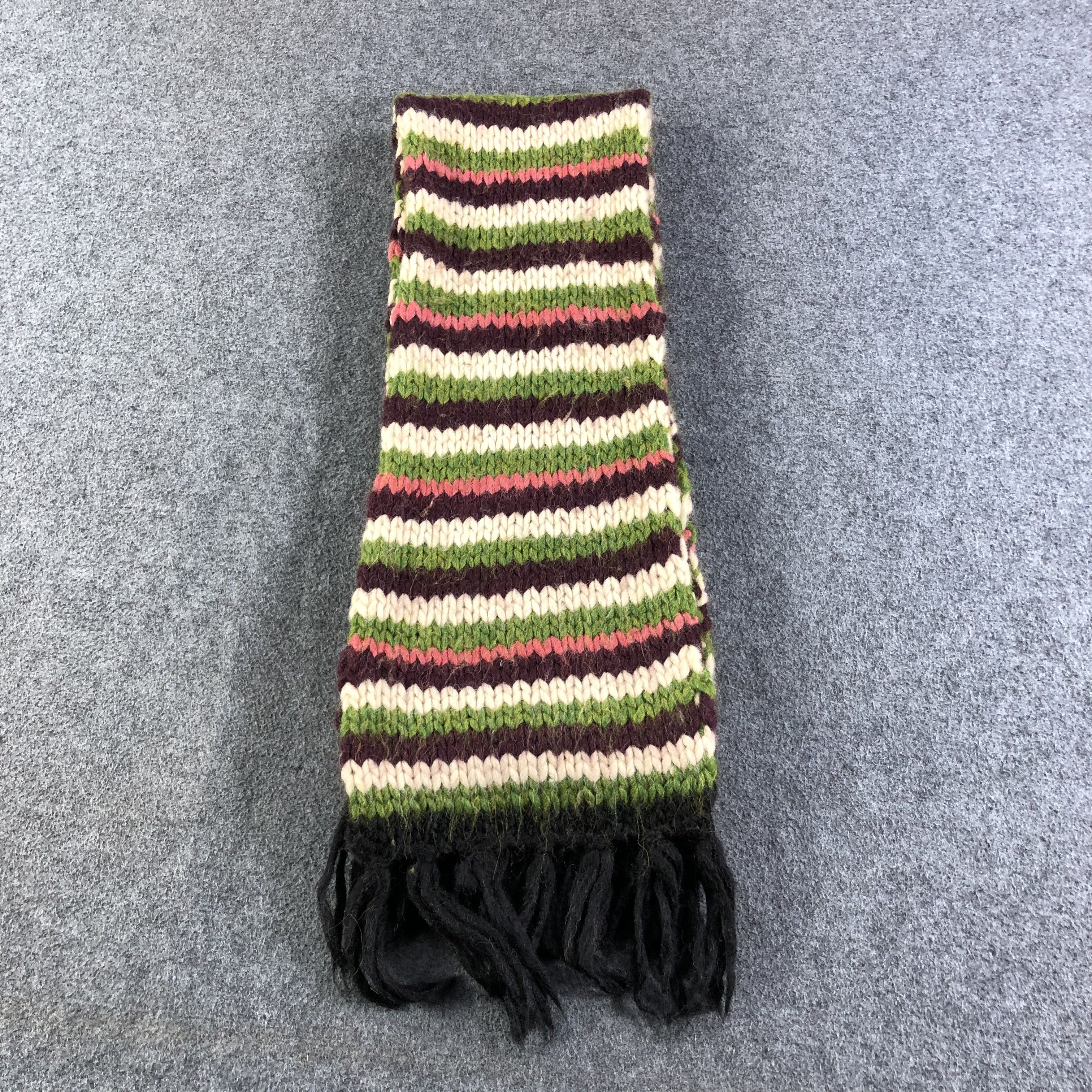 Paul Smith Paul Smith Knit Long Wool Scarf Muffler V1316 Size ONE SIZE - 2 Thumbnail
