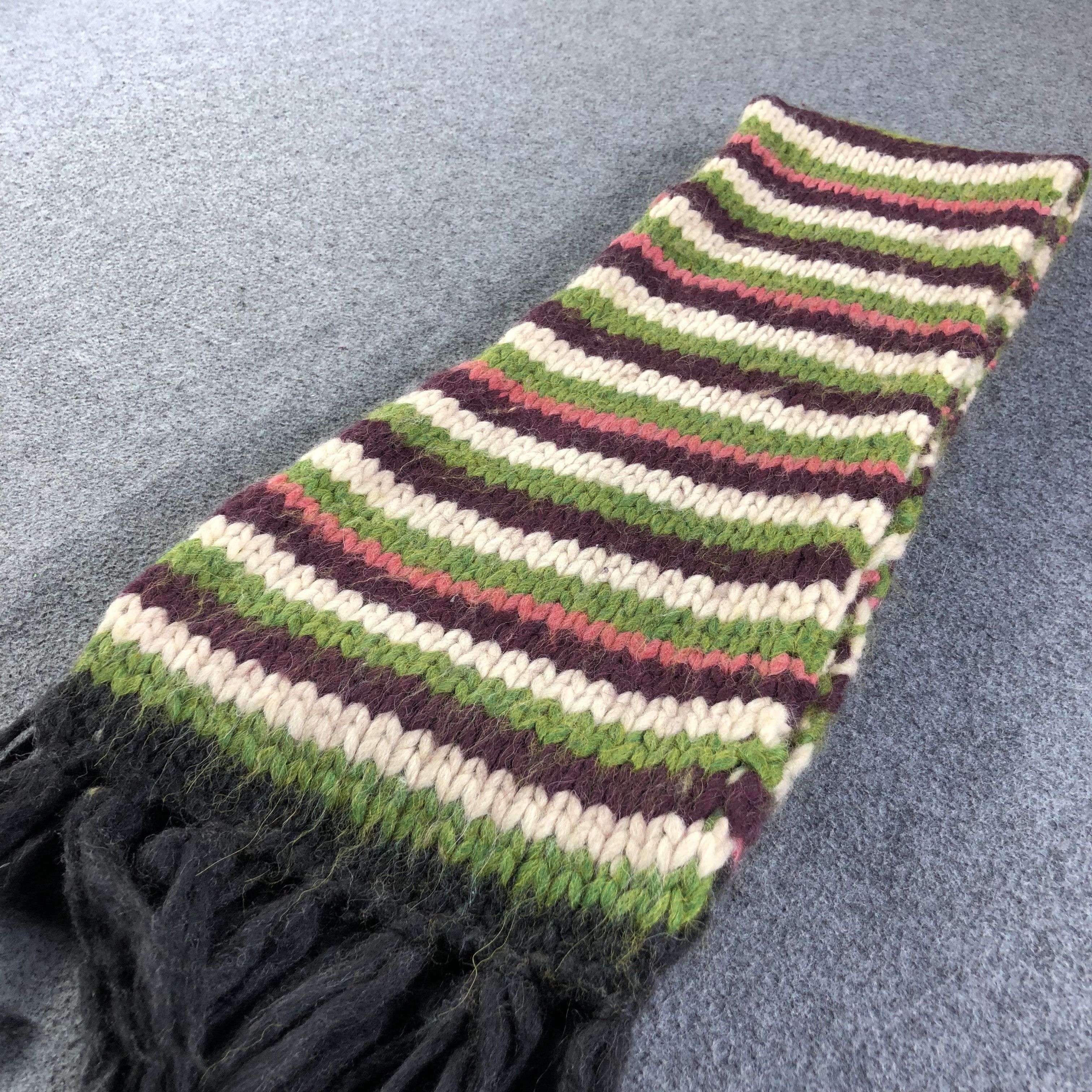 Paul Smith Paul Smith Knit Long Wool Scarf Muffler V1316 Size ONE SIZE - 3 Thumbnail
