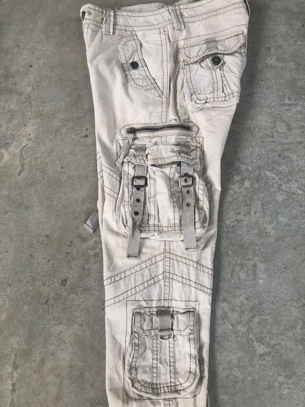 Japanese Brand clride parachute cargo pants tactical multipocket bondage Size US 31 - 7 Thumbnail
