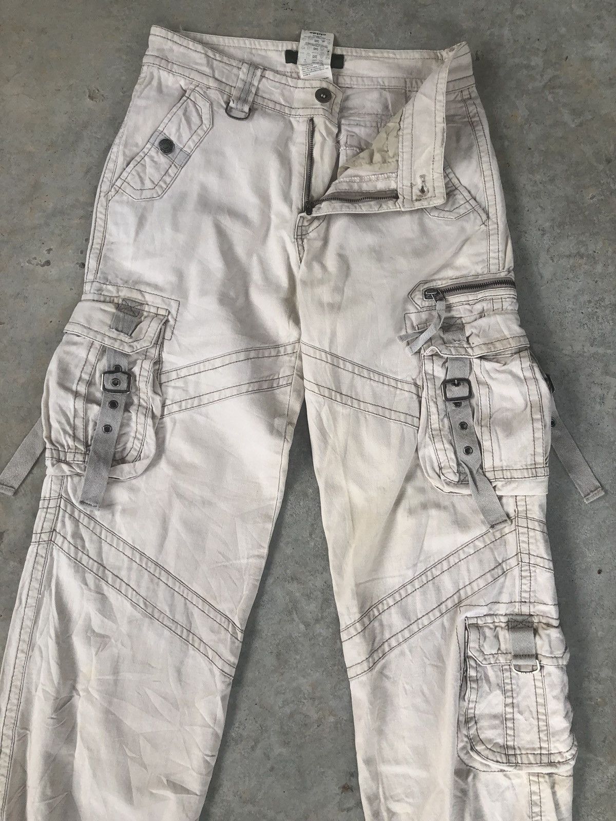 Japanese Brand clride parachute cargo pants tactical multipocket bondage Size US 31 - 3 Thumbnail