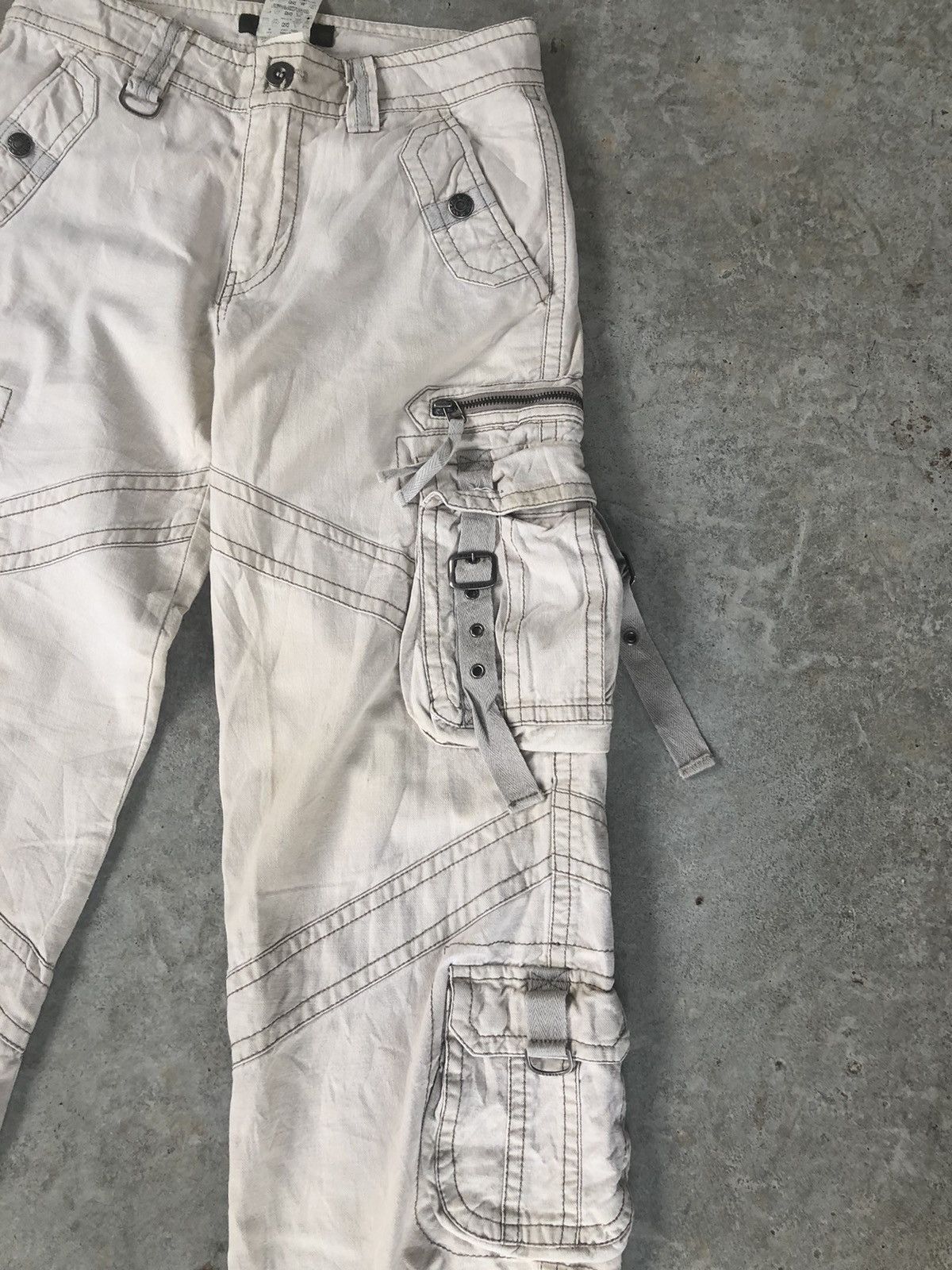 Japanese Brand clride parachute cargo pants tactical multipocket bondage Size US 31 - 5 Thumbnail