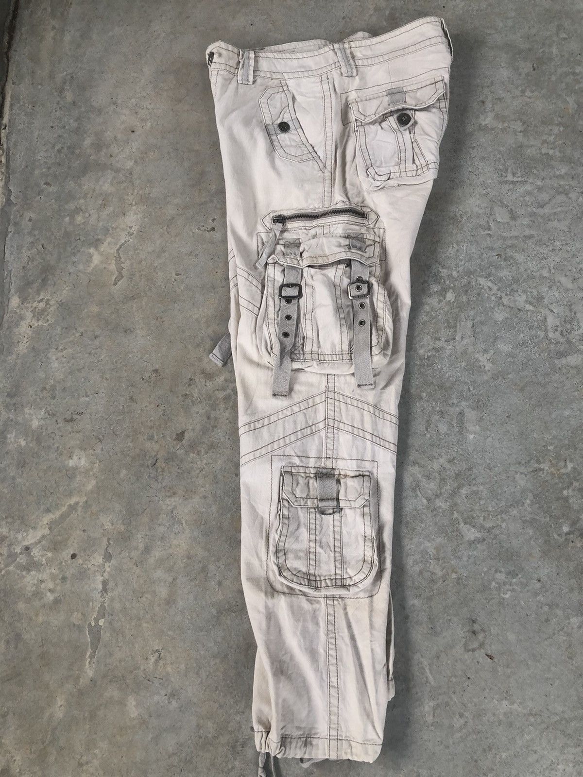 Japanese Brand clride parachute cargo pants tactical multipocket bondage Size US 31 - 8 Thumbnail