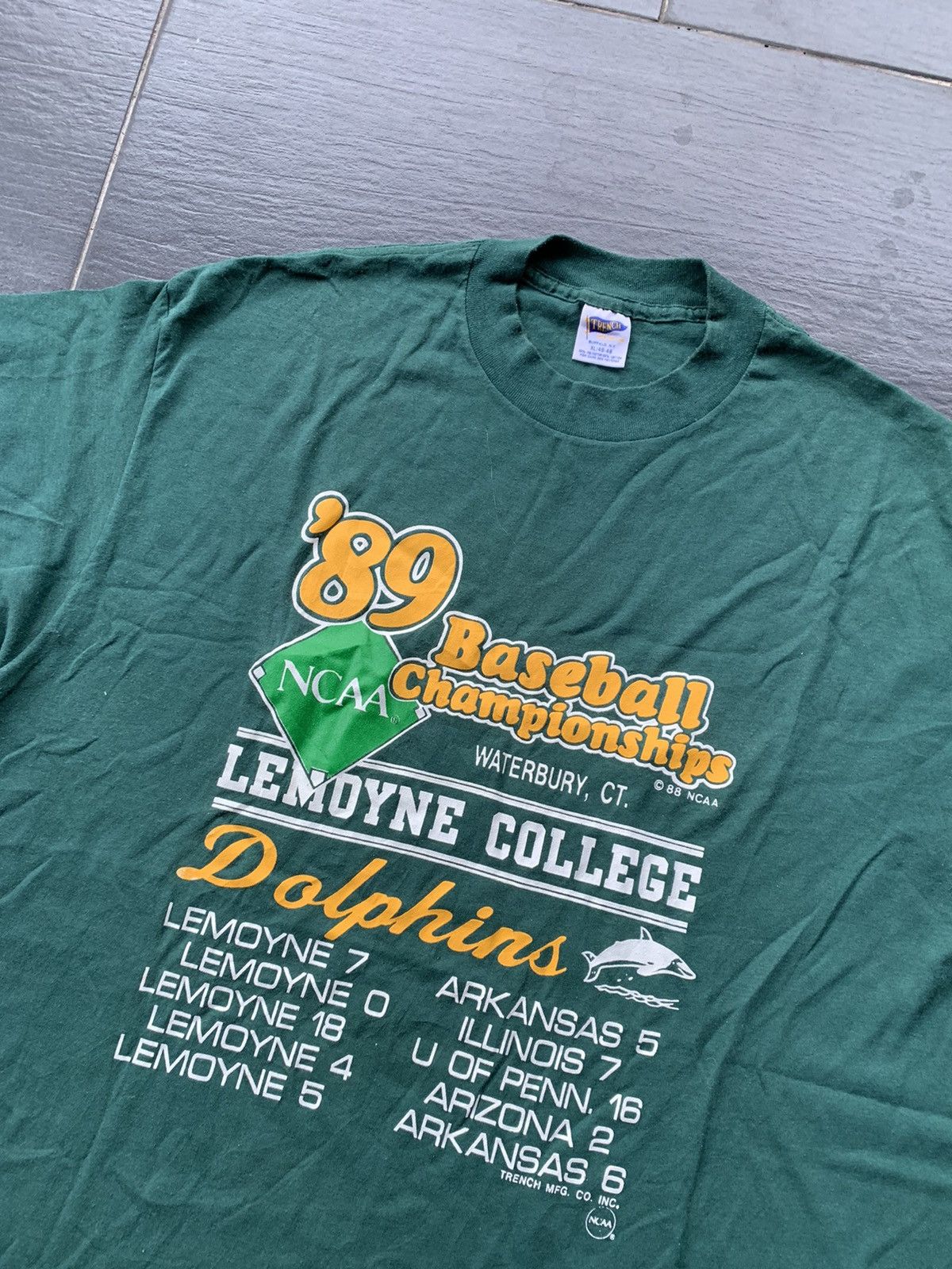 Vintage Vintage © 88 Baseball Championship T- Shirt Size US M / EU 48-50 / 2 - 3 Thumbnail