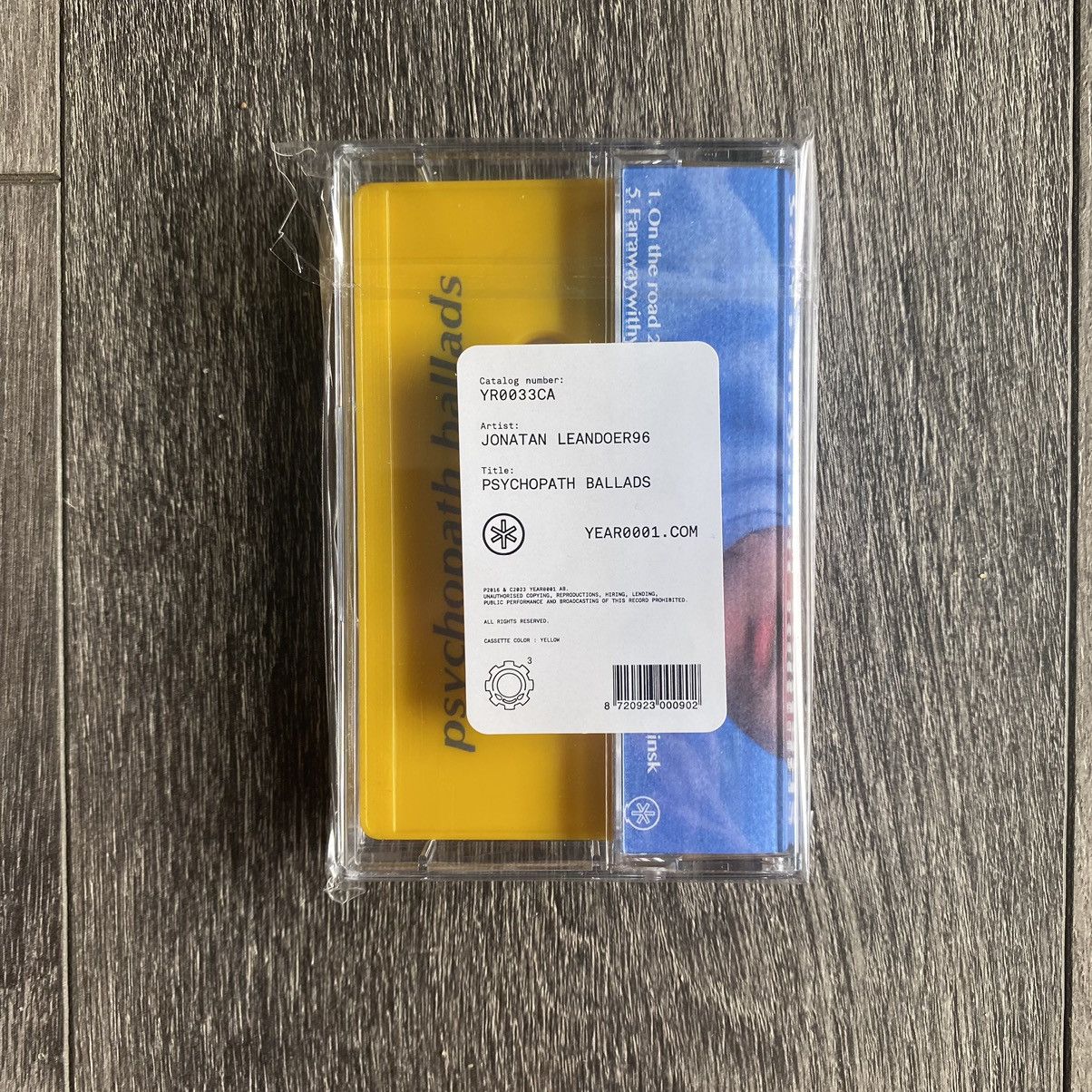 Drain Gang × Sad Boys YUNG LEAN JONATAN LEANDOER96 PSYCHOPATH BALLADS CASSETTE Size ONE SIZE - 2 Thumbnail