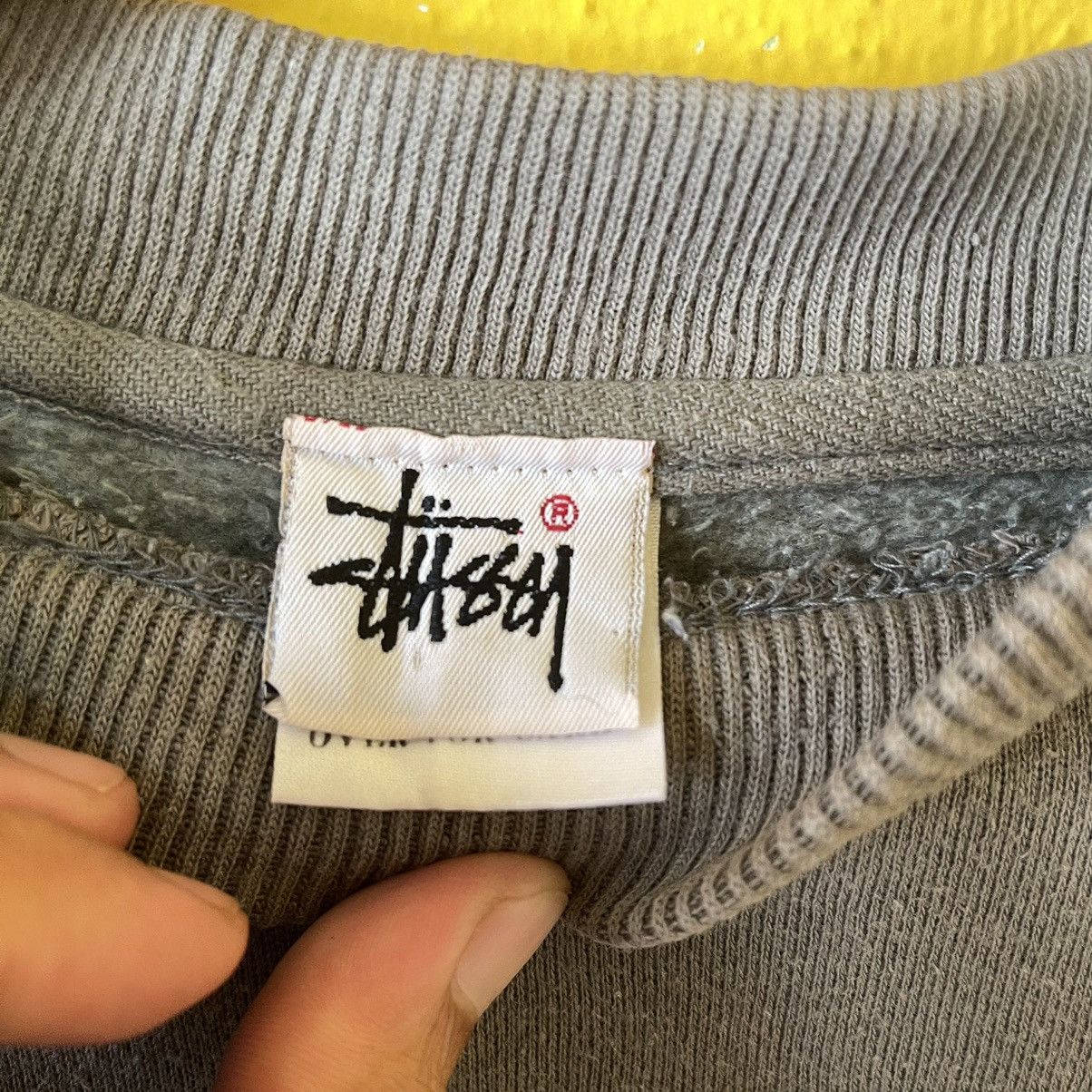 Stussy 90s Stussy Camo Big Logo Pullover Crewneck Sweatshirt Size S Size US S / EU 44-46 / 1 - 9 Thumbnail