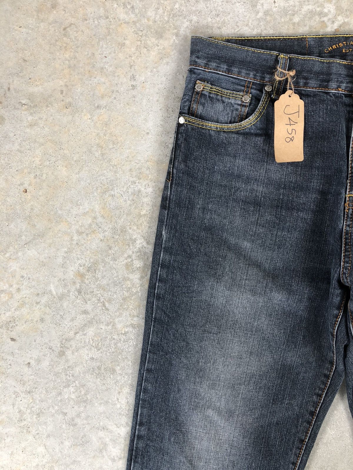 Christian Audigier Vintage Christian Audigier Embroidered Jeans Size US 35 - 4 Thumbnail