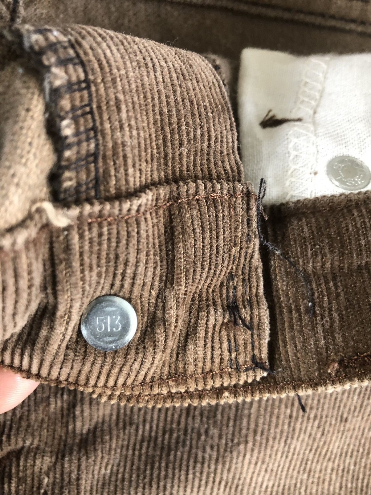 Levi's Vintage 80’s Levi’s Corduroy Flared Jeans 517 Size US 32 / EU 48 - 13 Thumbnail