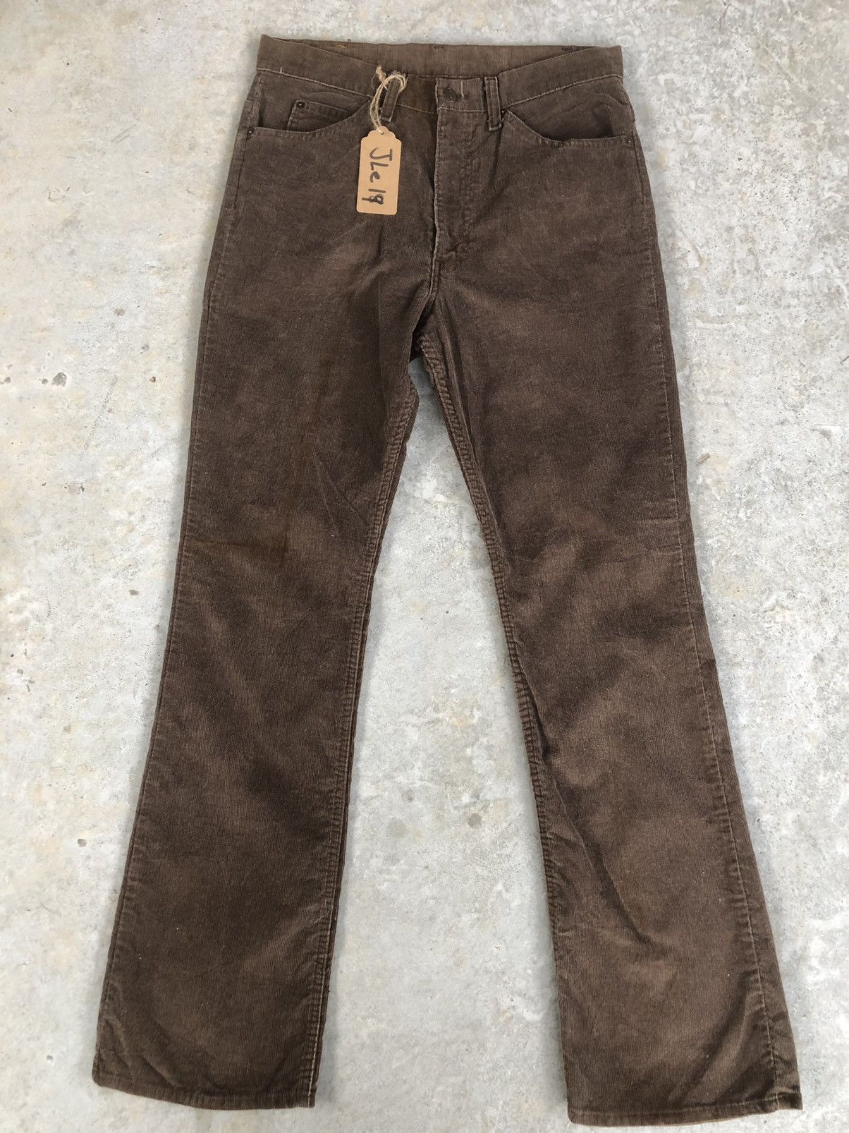 Levi's Vintage 80’s Levi’s Corduroy Flared Jeans 517 Size US 32 / EU 48 - 1 Thumbnail