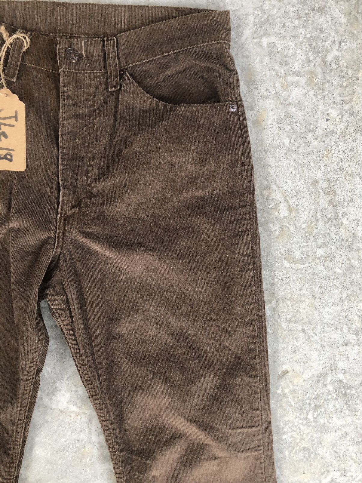 Levi's Vintage 80’s Levi’s Corduroy Flared Jeans 517 Size US 32 / EU 48 - 5 Thumbnail
