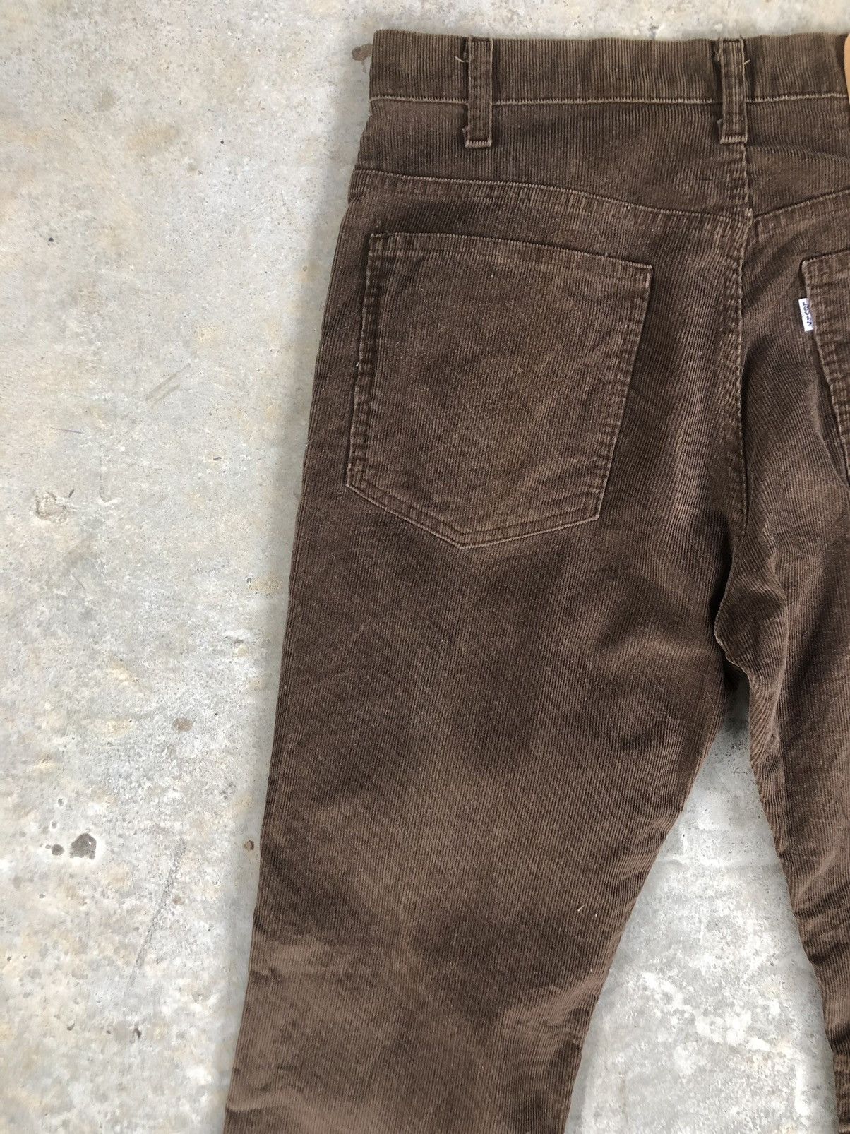 Levi's Vintage 80’s Levi’s Corduroy Flared Jeans 517 Size US 32 / EU 48 - 8 Thumbnail