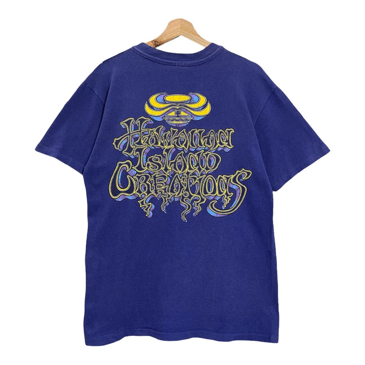 Vintage 90s Hawaiian Island Creations Big Logo T-Shirt Size M Size US M / EU 48-50 / 2 - 1 Thumbnail