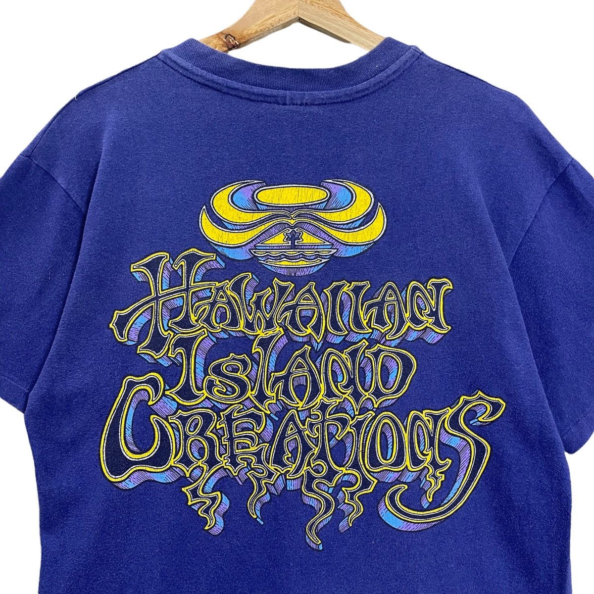 Vintage 90s Hawaiian Island Creations Big Logo T-Shirt Size M Size US M / EU 48-50 / 2 - 4 Thumbnail