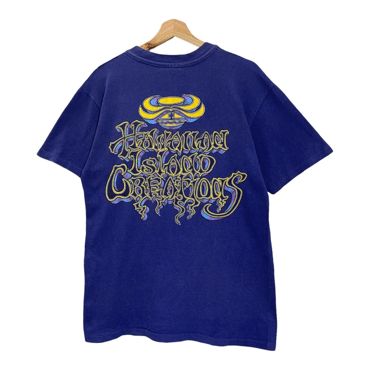 Vintage 90s Hawaiian Island Creations Big Logo T-Shirt Size M Size US M / EU 48-50 / 2 - 3 Thumbnail