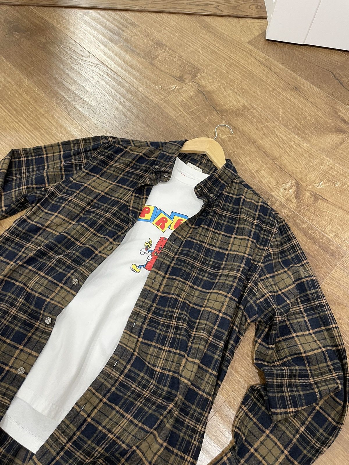 Flannel × Vintage Vintage Checkered Plaid Flannel Shirt Travis Scott Style Size US M / EU 48-50 / 2 - 3 Thumbnail