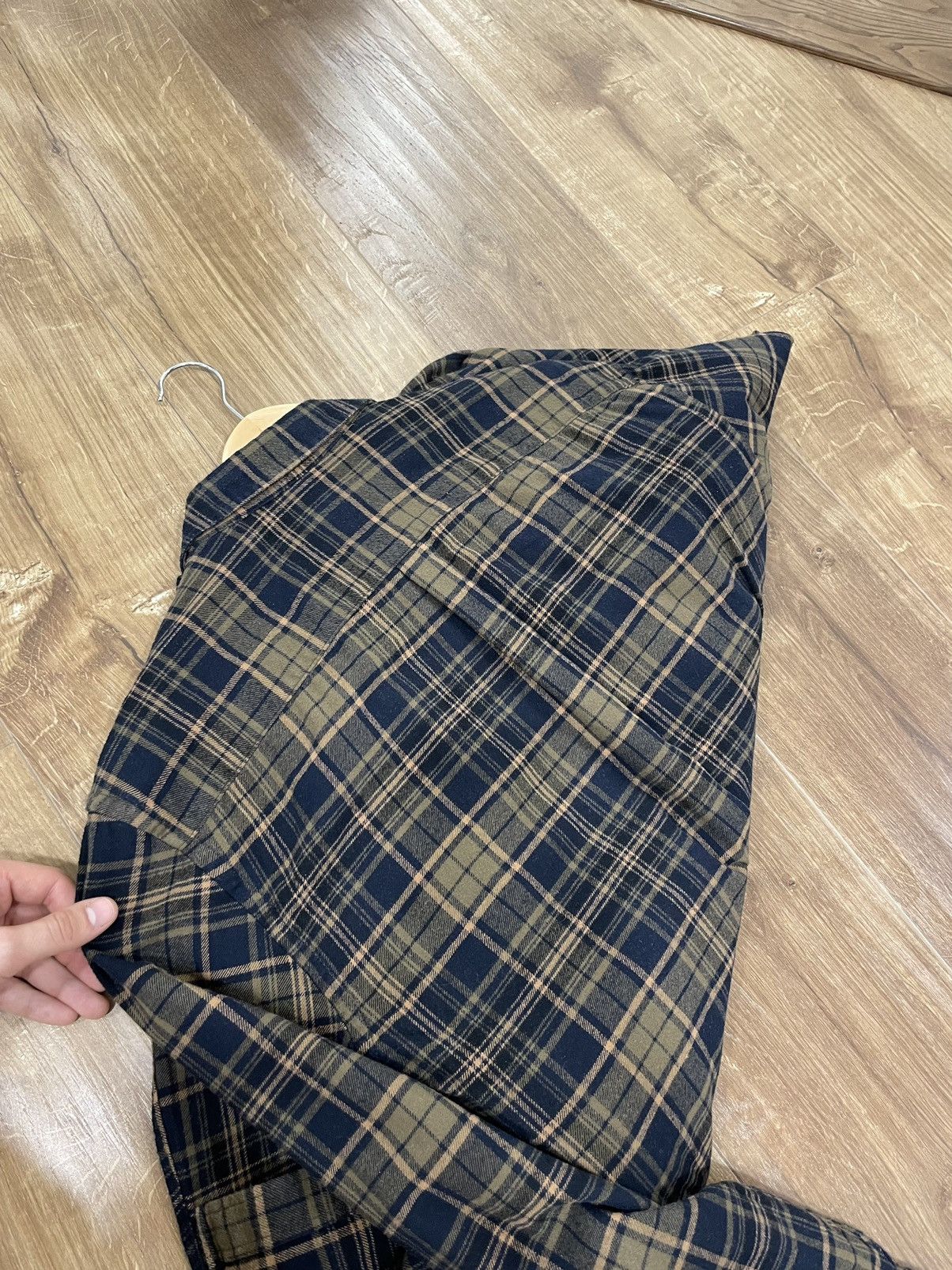 Flannel × Vintage Vintage Checkered Plaid Flannel Shirt Travis Scott Style Size US M / EU 48-50 / 2 - 7 Thumbnail