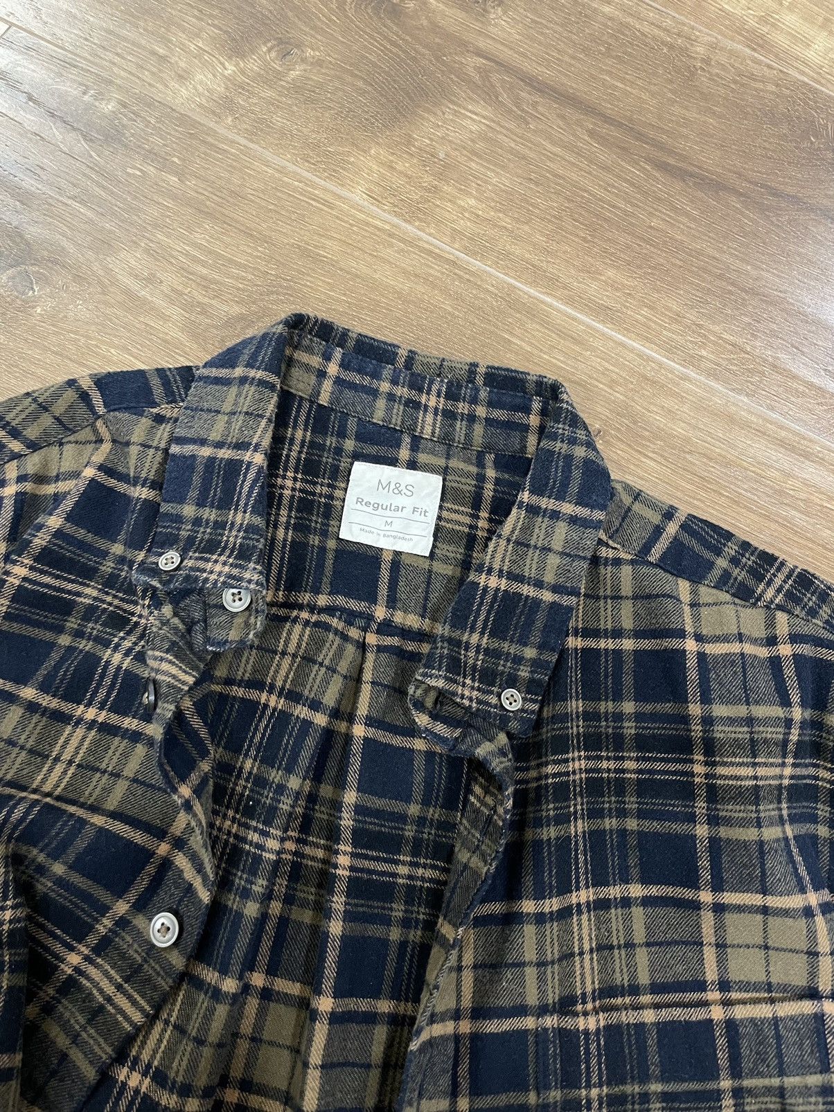 Flannel × Vintage Vintage Checkered Plaid Flannel Shirt Travis Scott Style Size US M / EU 48-50 / 2 - 8 Thumbnail