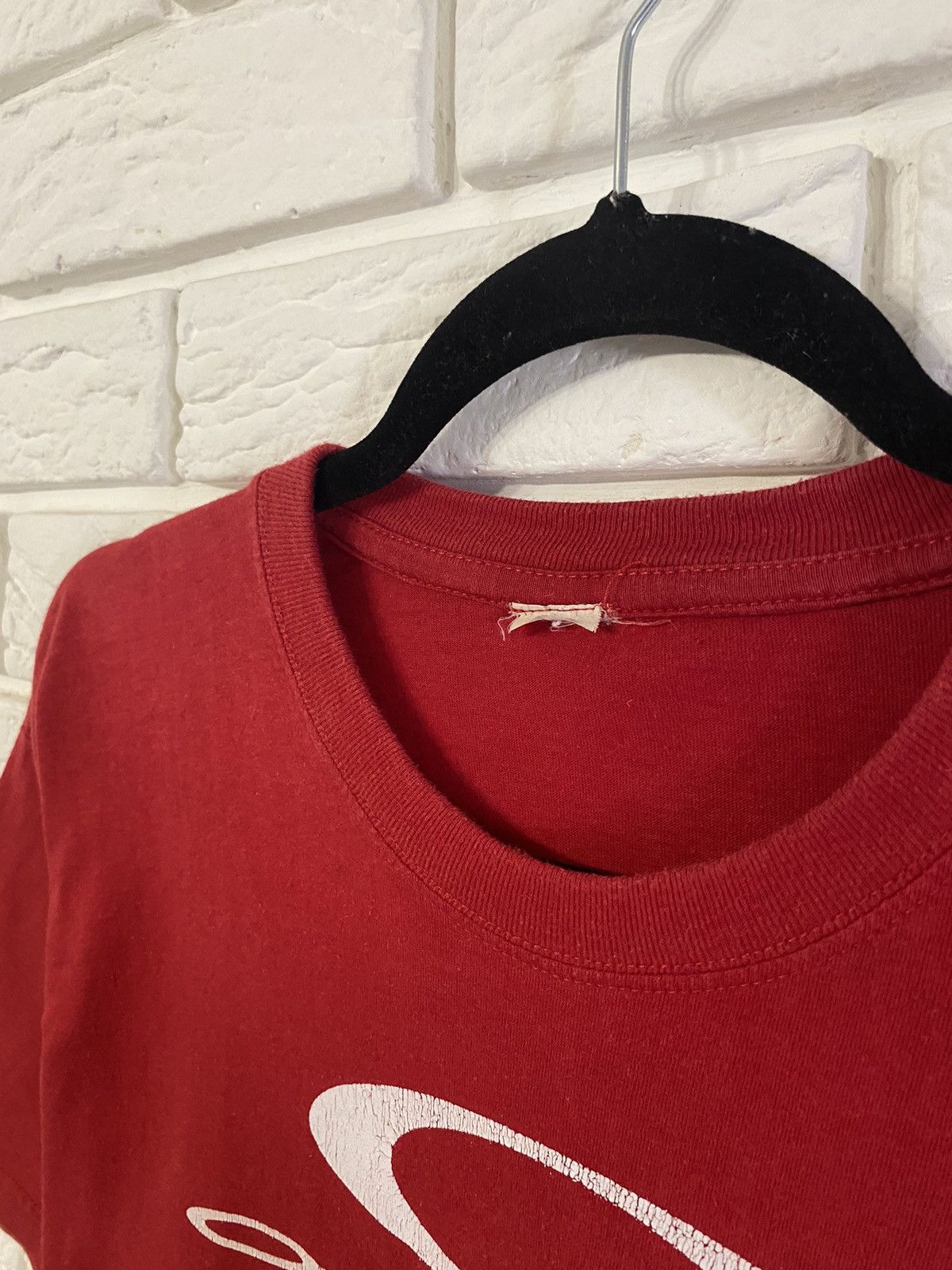 Oakley × Streetwear × Vintage Vintage Oakley Center Logo Red