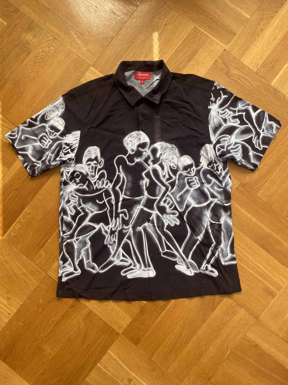 Supreme Supreme Dancing Rayon S/S Shirt | Grailed