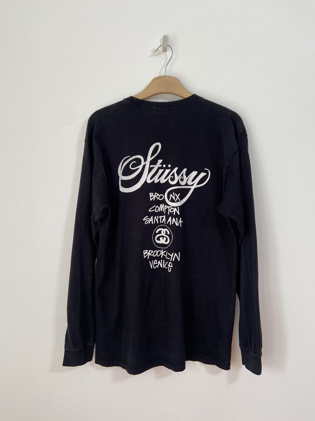 Stussy Stussy Vintage Long Sleeve Big Logo Size US L / EU 52-54 / 3 - 12 Thumbnail