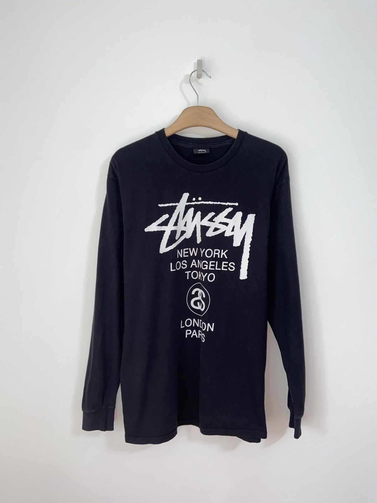 Stussy Stussy Vintage Long Sleeve Big Logo Size US L / EU 52-54 / 3 - 1 Thumbnail