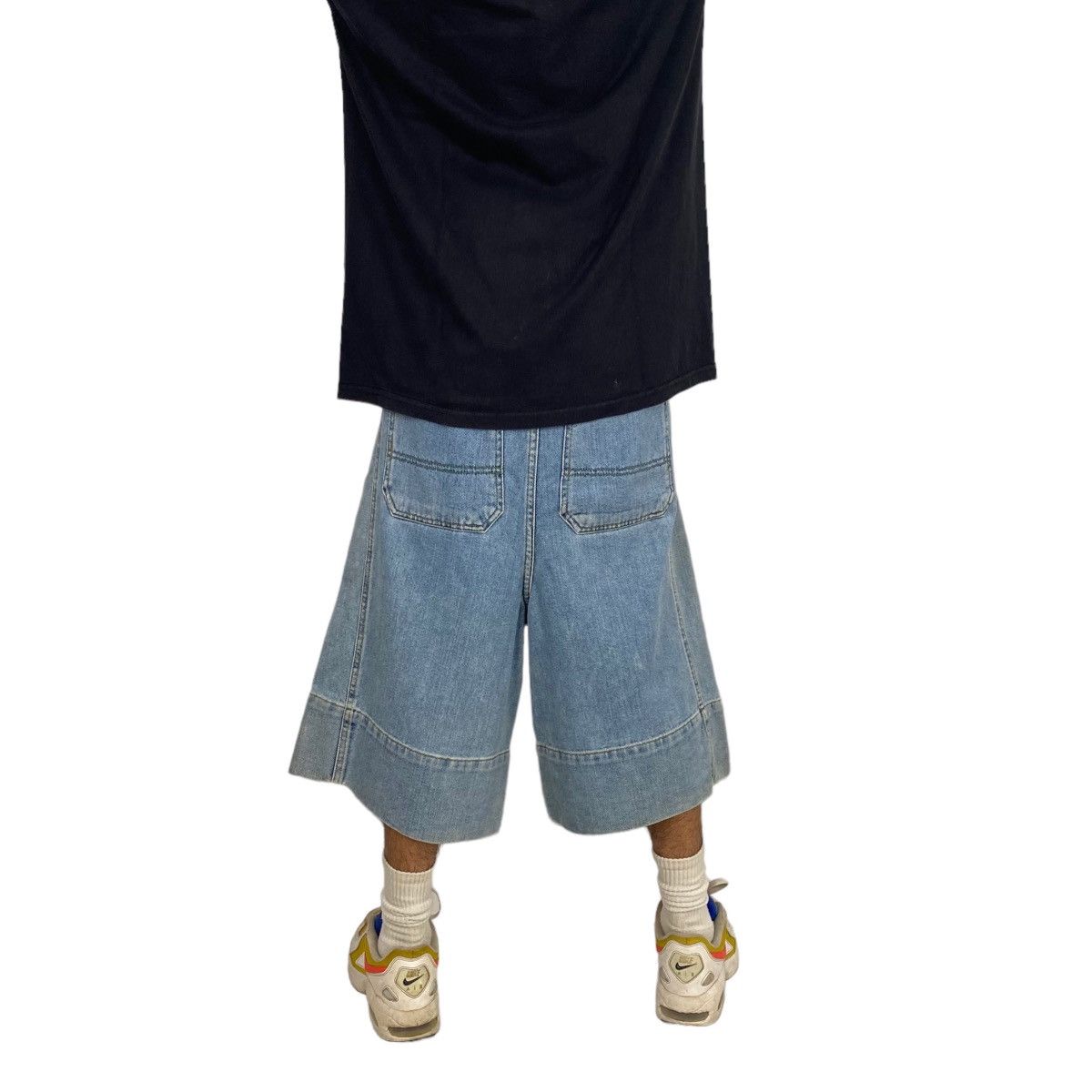 JNCO Hound short jeans double waist jnco style Size US 36 / EU 52 - 3 Thumbnail