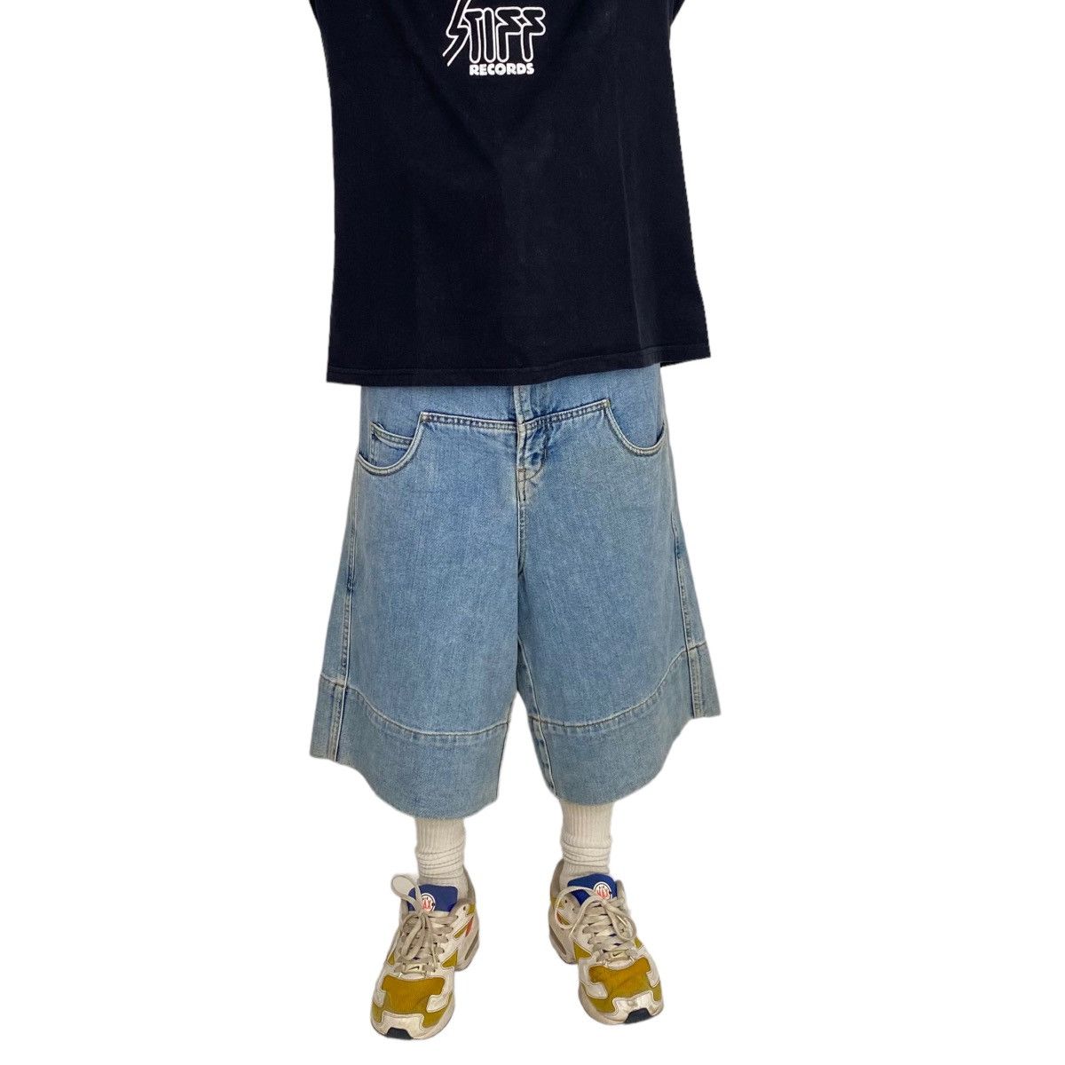 JNCO Hound short jeans double waist jnco style Size US 36 / EU 52 - 1 Thumbnail