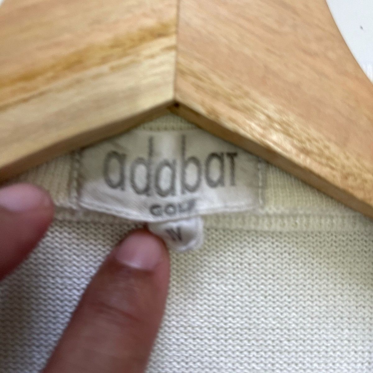 Japanese Brand Adabat Big Logo Embroidered Shortsleeve Sweatshirt Size M Size US M / EU 48-50 / 2 - 8 Thumbnail