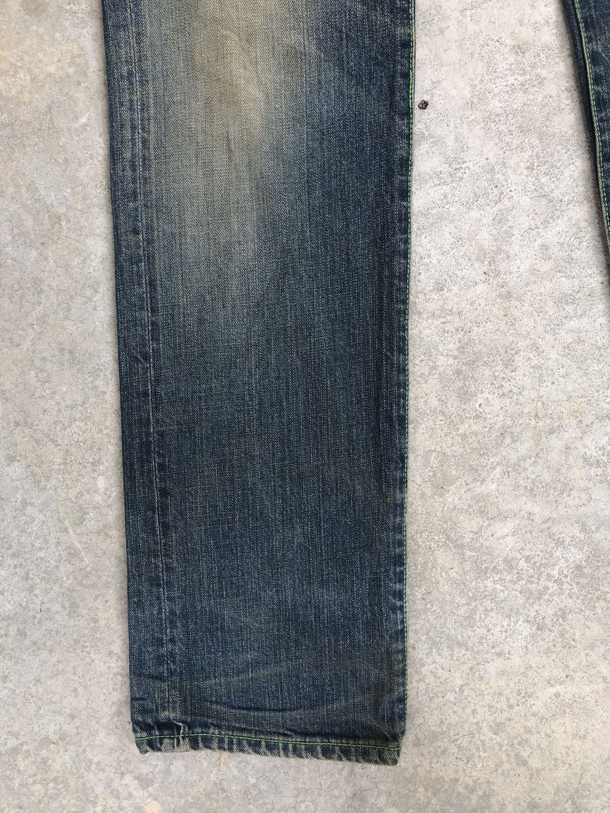 PPFM PPFM Double Waist Distressed Jeans Size US 33 - 8 Thumbnail