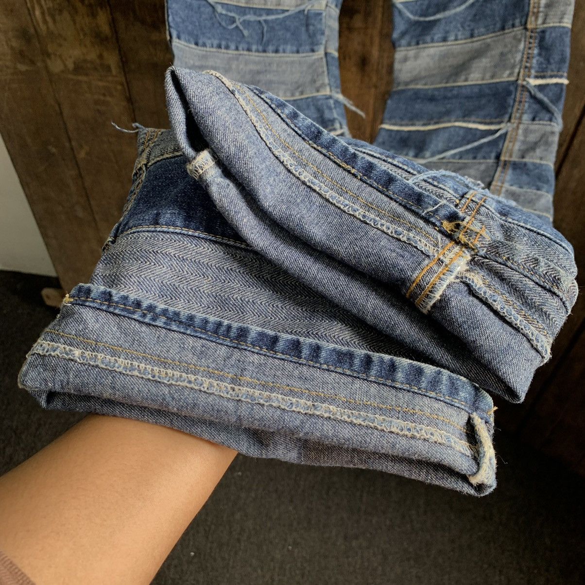 Hysteric Glamour × Vintage Vintage Kinky Hysteric Glamour Hagi Denim Jeans Size US 29 - 7 Thumbnail