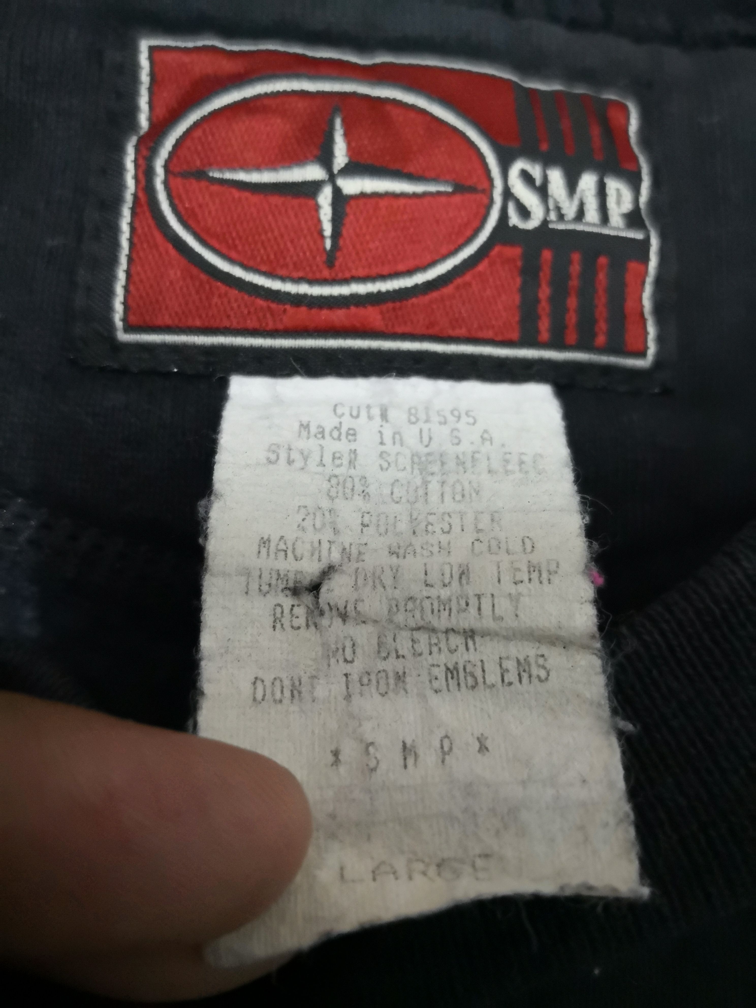 Vintage American Vintage SMP Sweatshirt Size US L / EU 52-54 / 3 - 3 Thumbnail