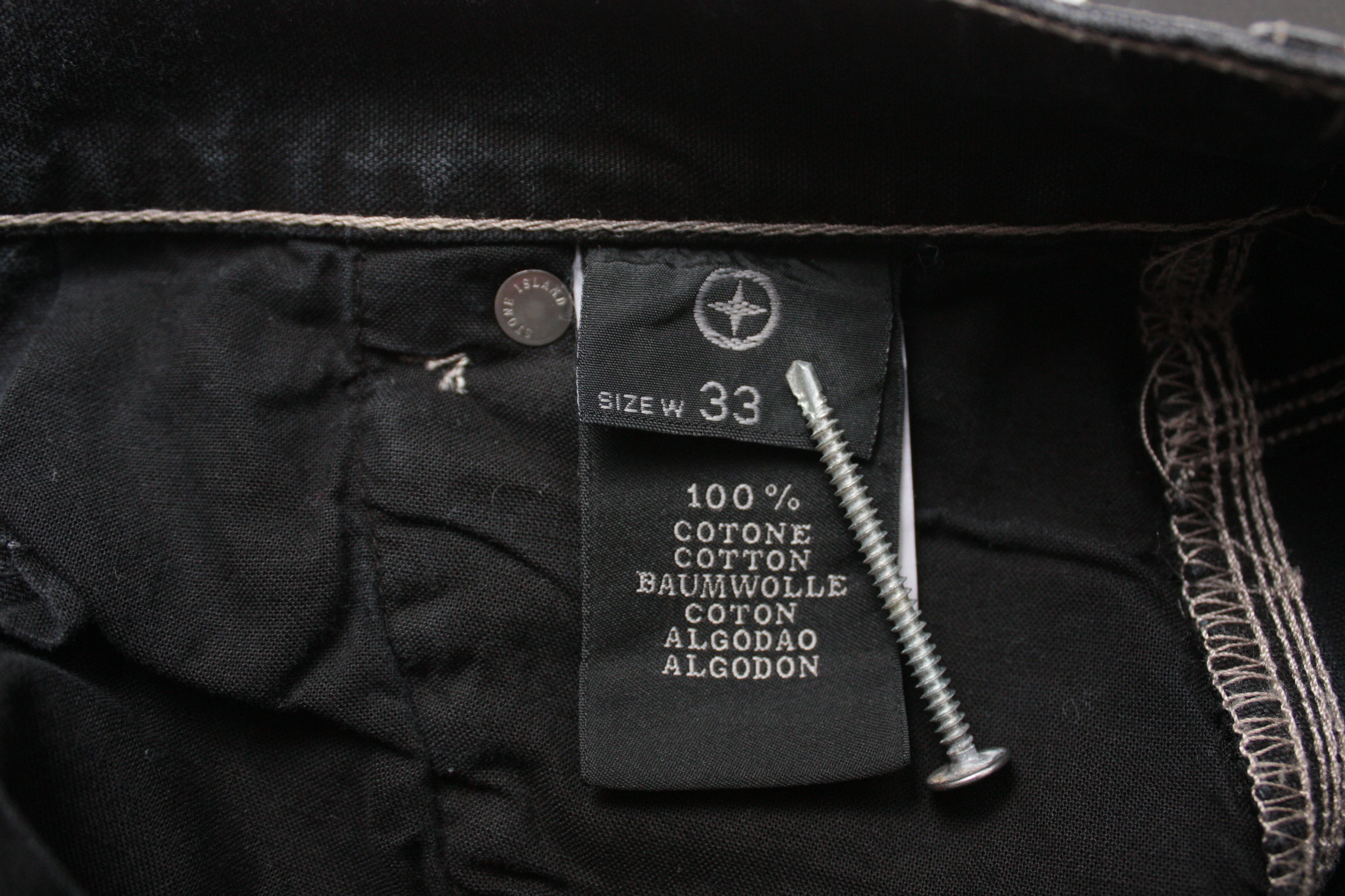 Stone Island Stone Island Vintage Single Knee Denim Jeans A/W2005 Size US 33 - 4 Thumbnail