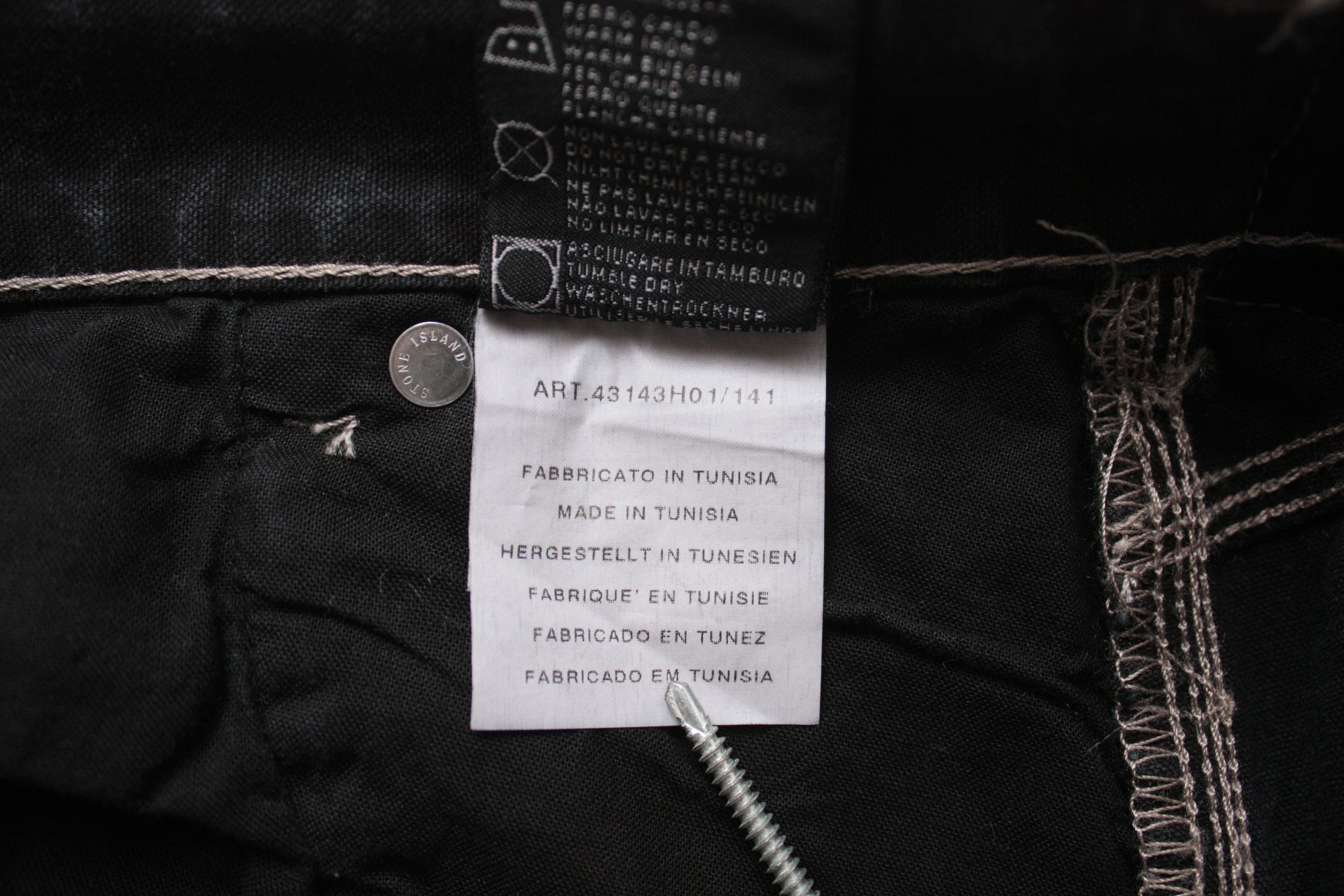Stone Island Stone Island Vintage Single Knee Denim Jeans A/W2005 Size US 33 - 6 Thumbnail