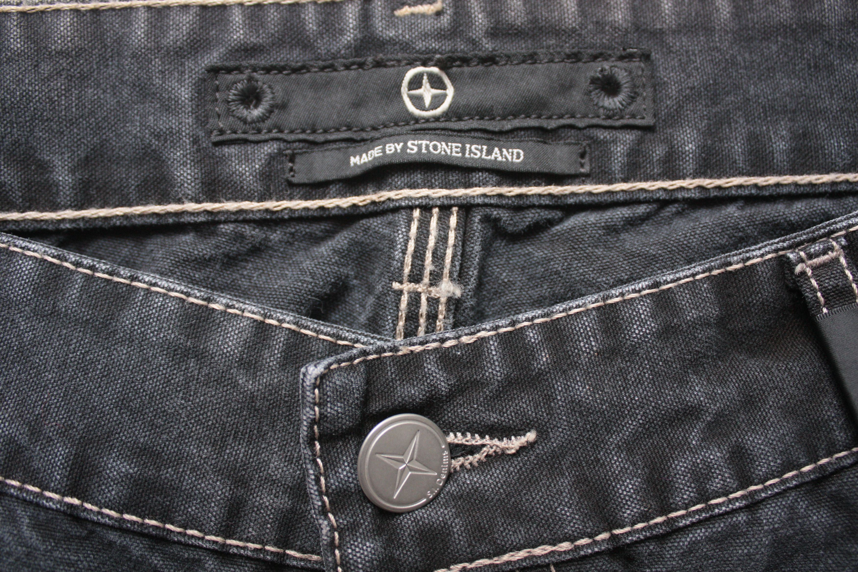 Stone Island Stone Island Vintage Single Knee Denim Jeans A/W2005 Size US 33 - 3 Thumbnail