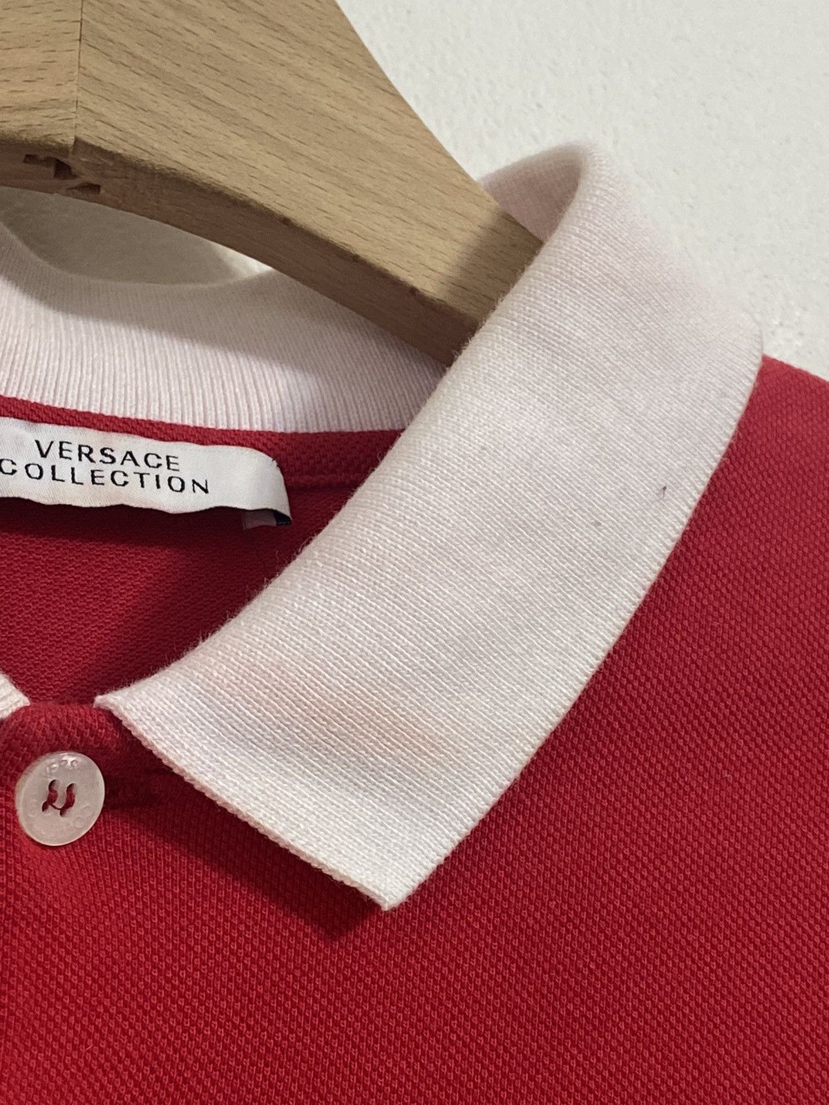 Versace Versace Men’s Polo Shirt Big Logo Size US M / EU 48-50 / 2 - 6 Thumbnail