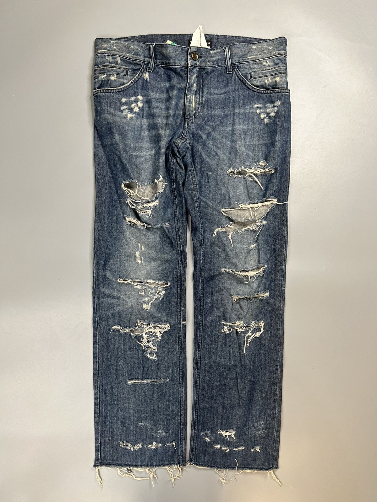 Dolce & Gabbana #14 Classic Destroyed Denim Jeans