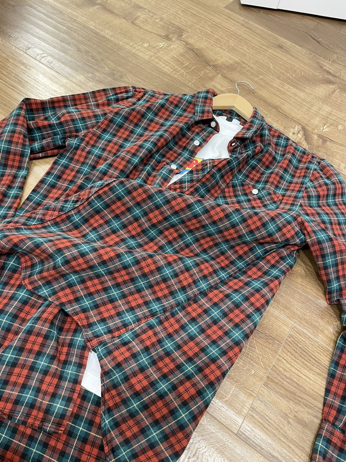 Flannel × Vintage Vintage Checkered Plaid Flannel Shirt Travis Scott Style Size US L / EU 52-54 / 3 - 6 Thumbnail