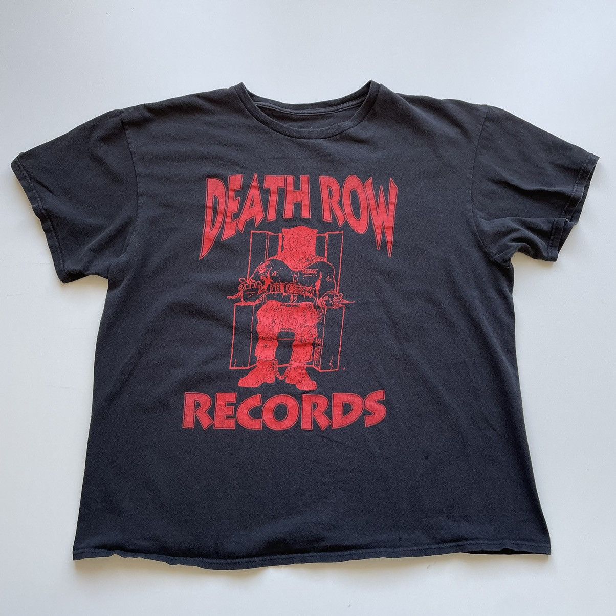 ヴィンテージ　DEATH ROW Ｔ−シャツ DEATH ROW RECORDS / デス ロウ レコード：OG DEATH ROW LOGO T
