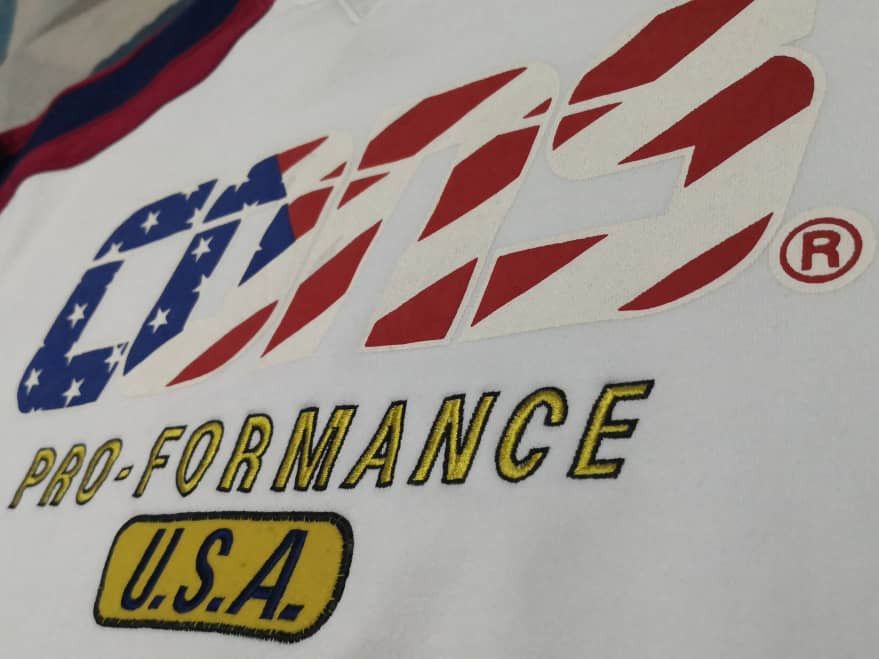 Converse Vintage Converse USA Flag Jumper Size US M / EU 48-50 / 2 - 2 Thumbnail